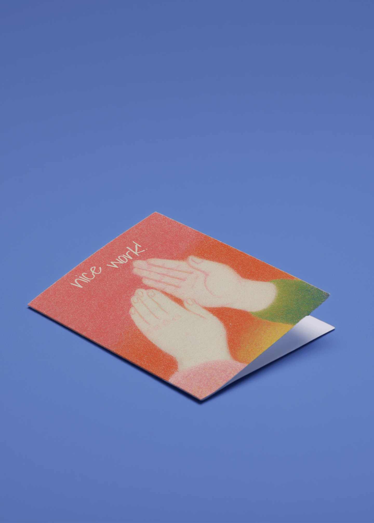 High Five Celebration Card mockup 1