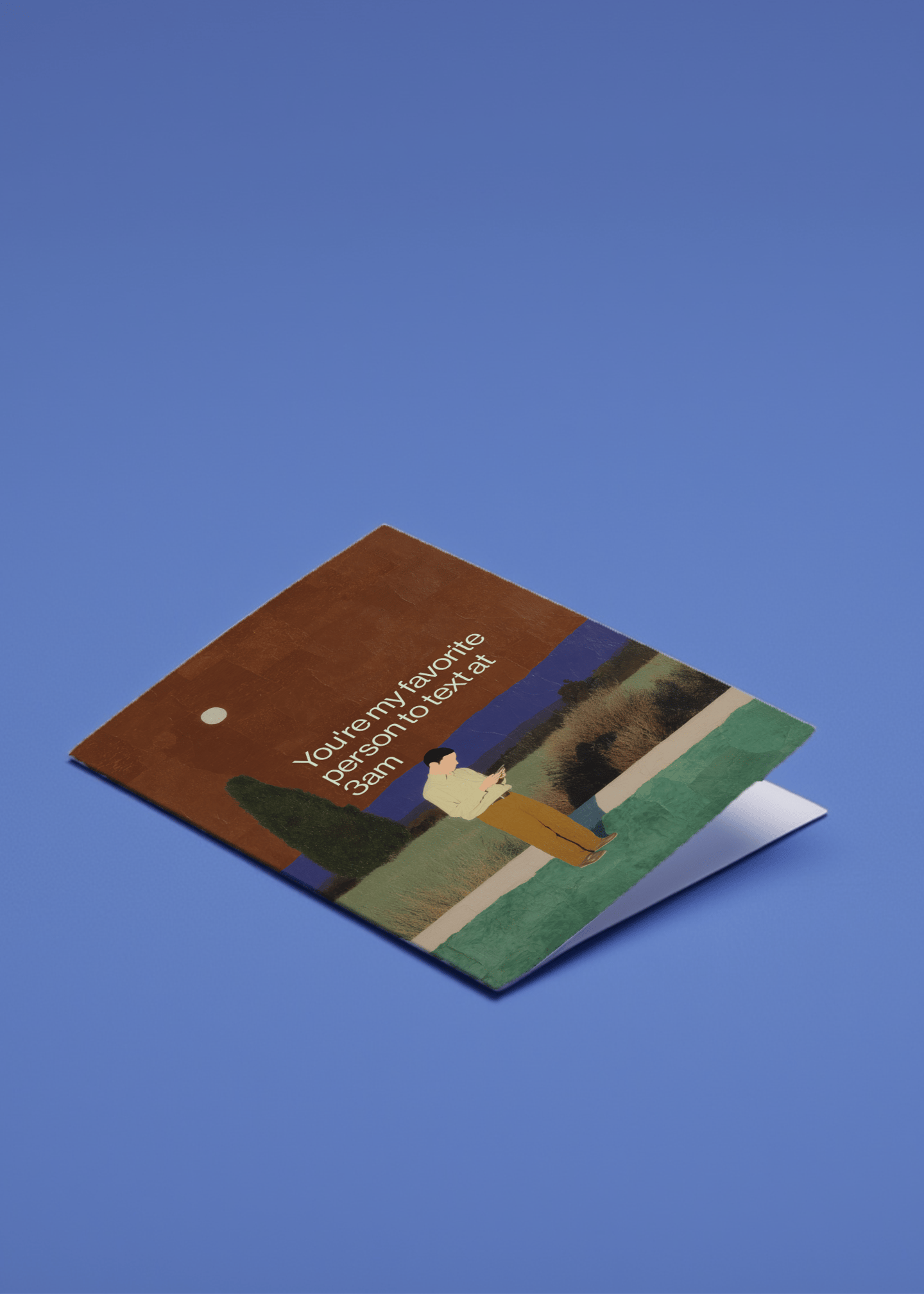 Favorite Person to Text at 3am Card mockup 1