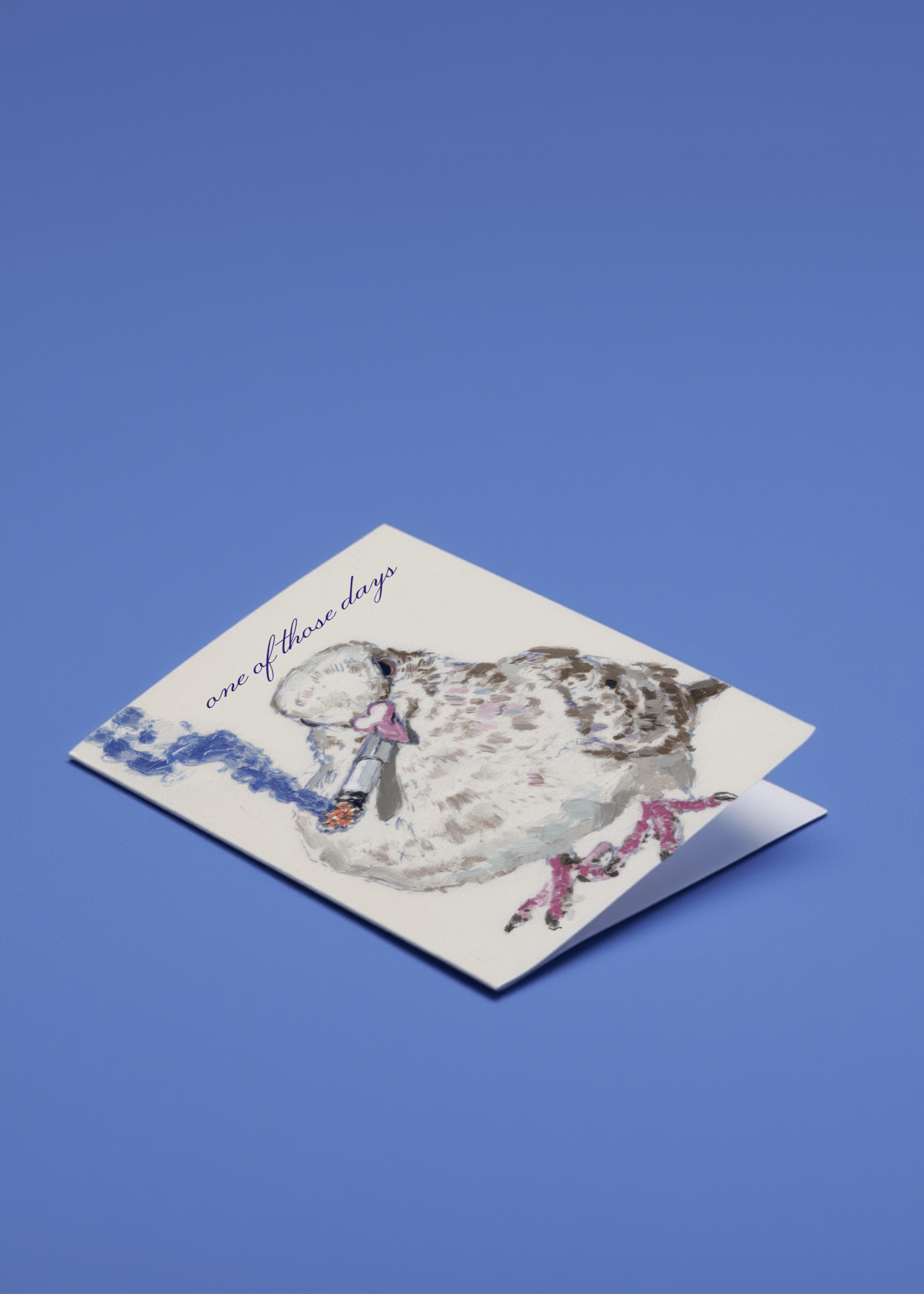One of Those Days Pigeon Card mockup 1