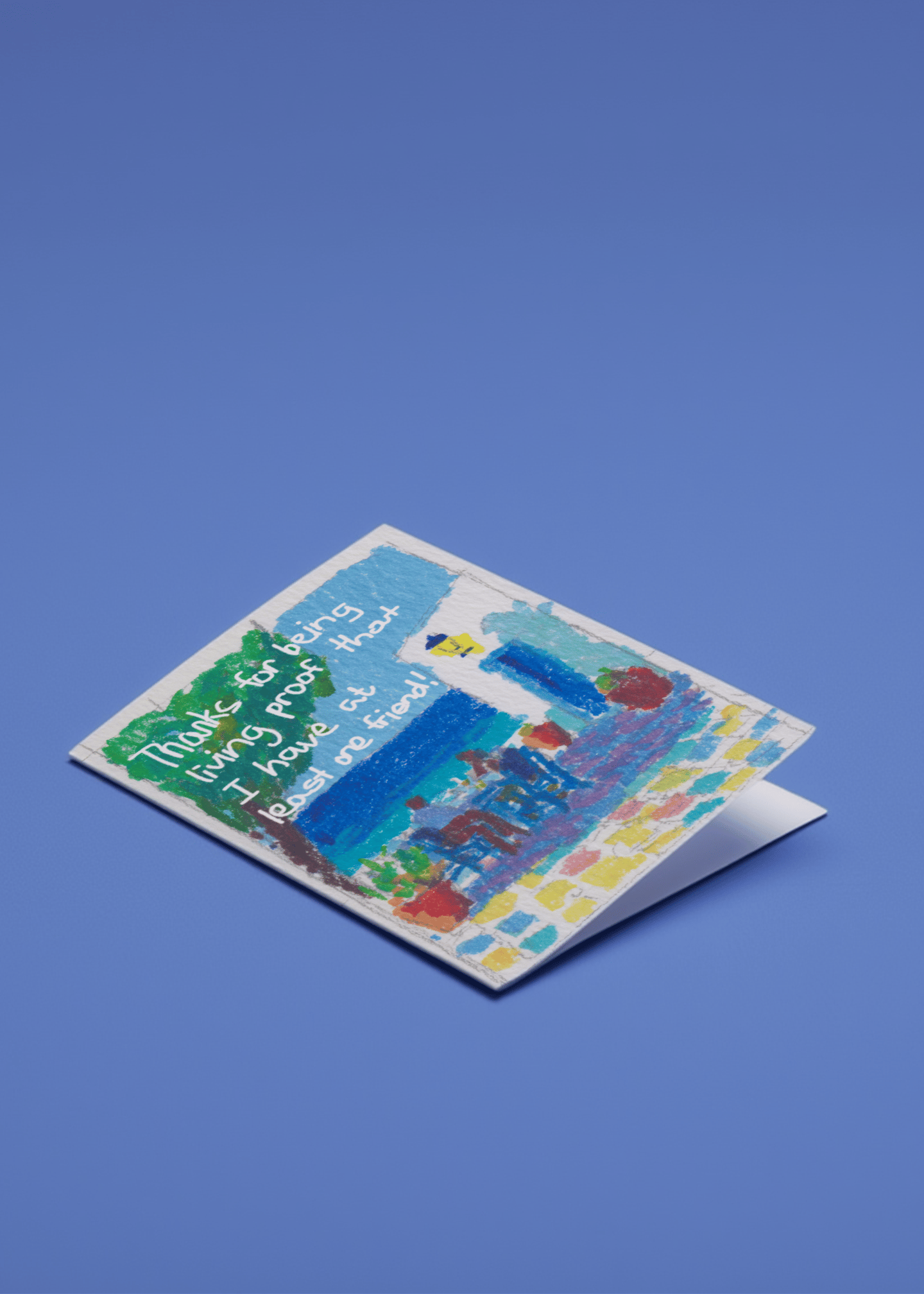 Thanks for Being My Proof of Friendship Card mockup 1