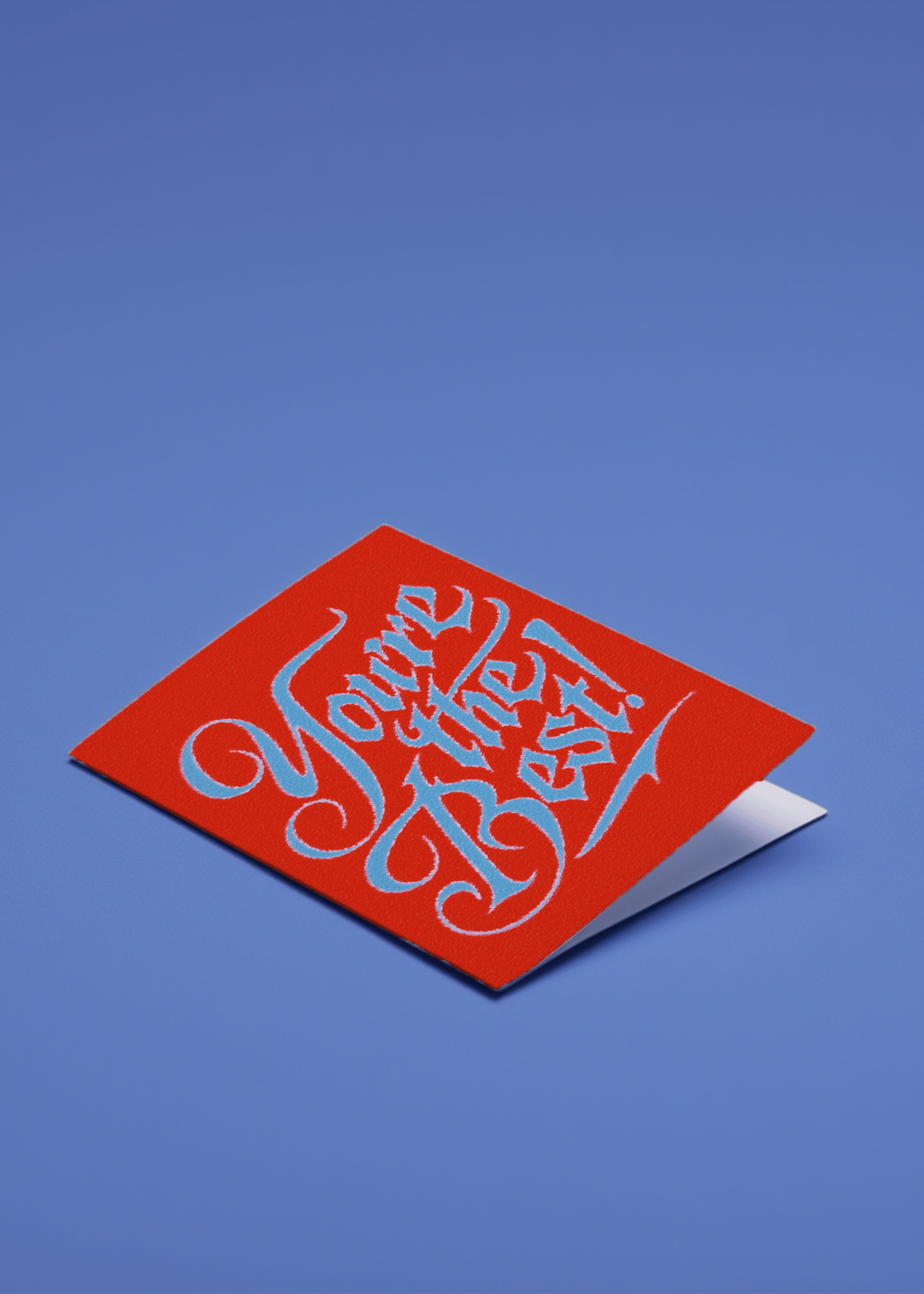 You’re the Best! Card mockup 1