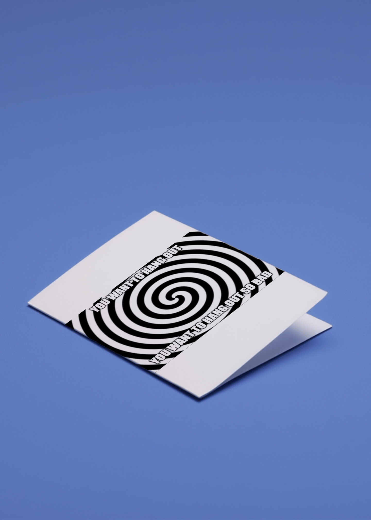 Hypnotic Hang Out Card mockup 1