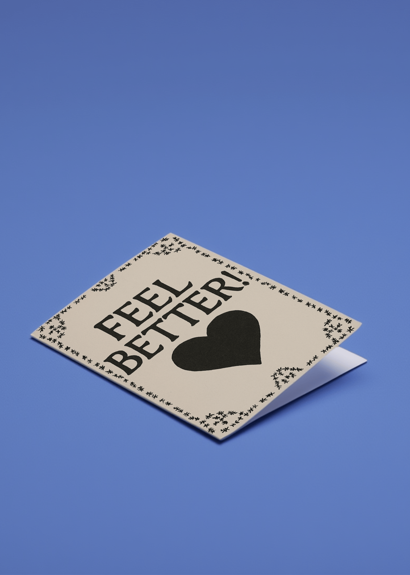 Feel Better Heart Card mockup 1