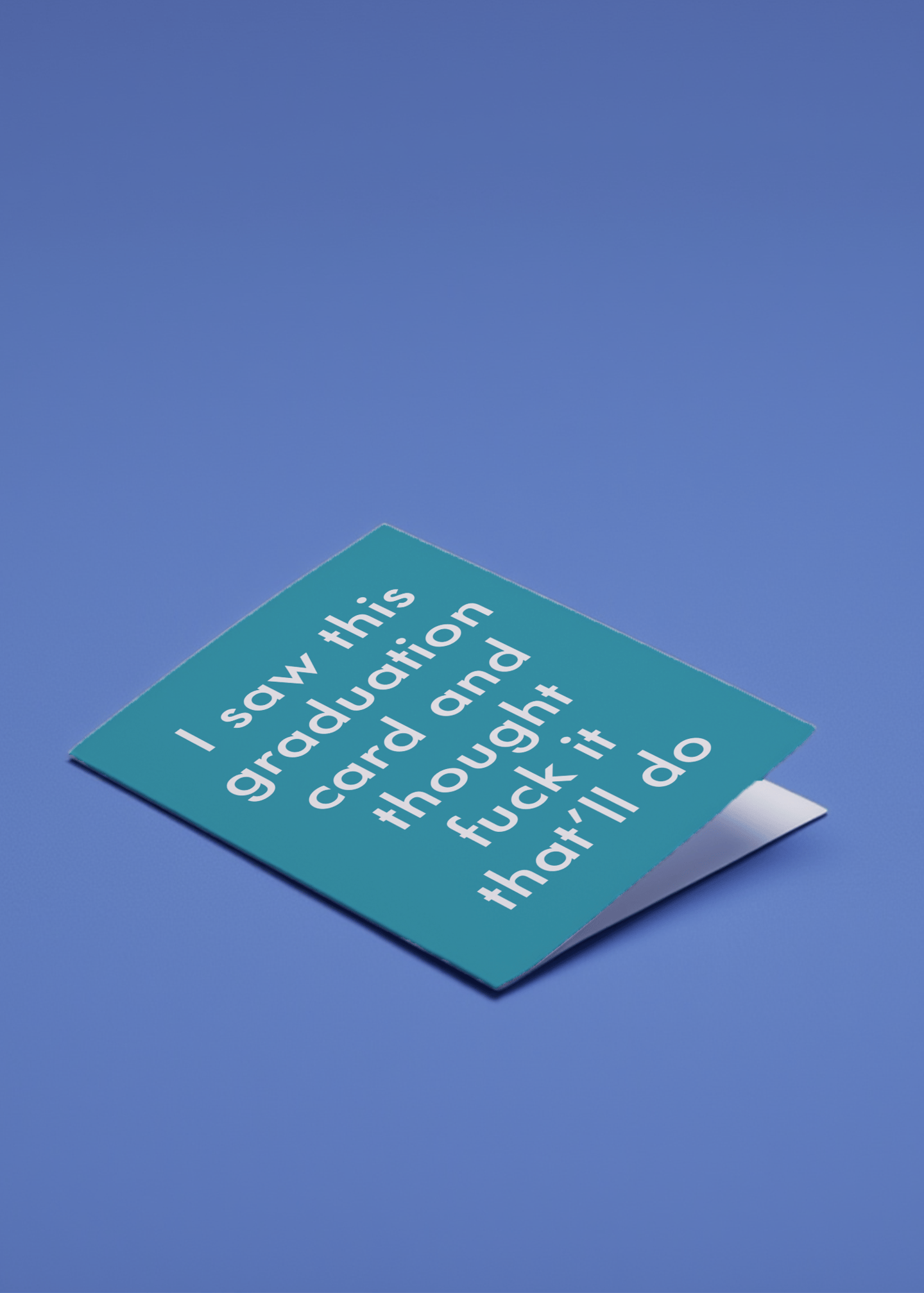 That’ll Do Graduation Card mockup 1
