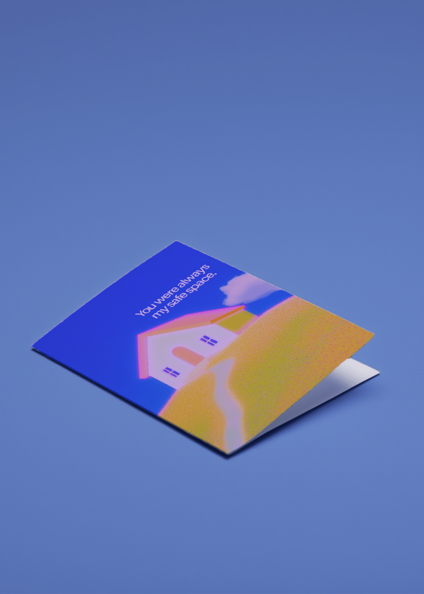 Safe Space House Card mockup 1