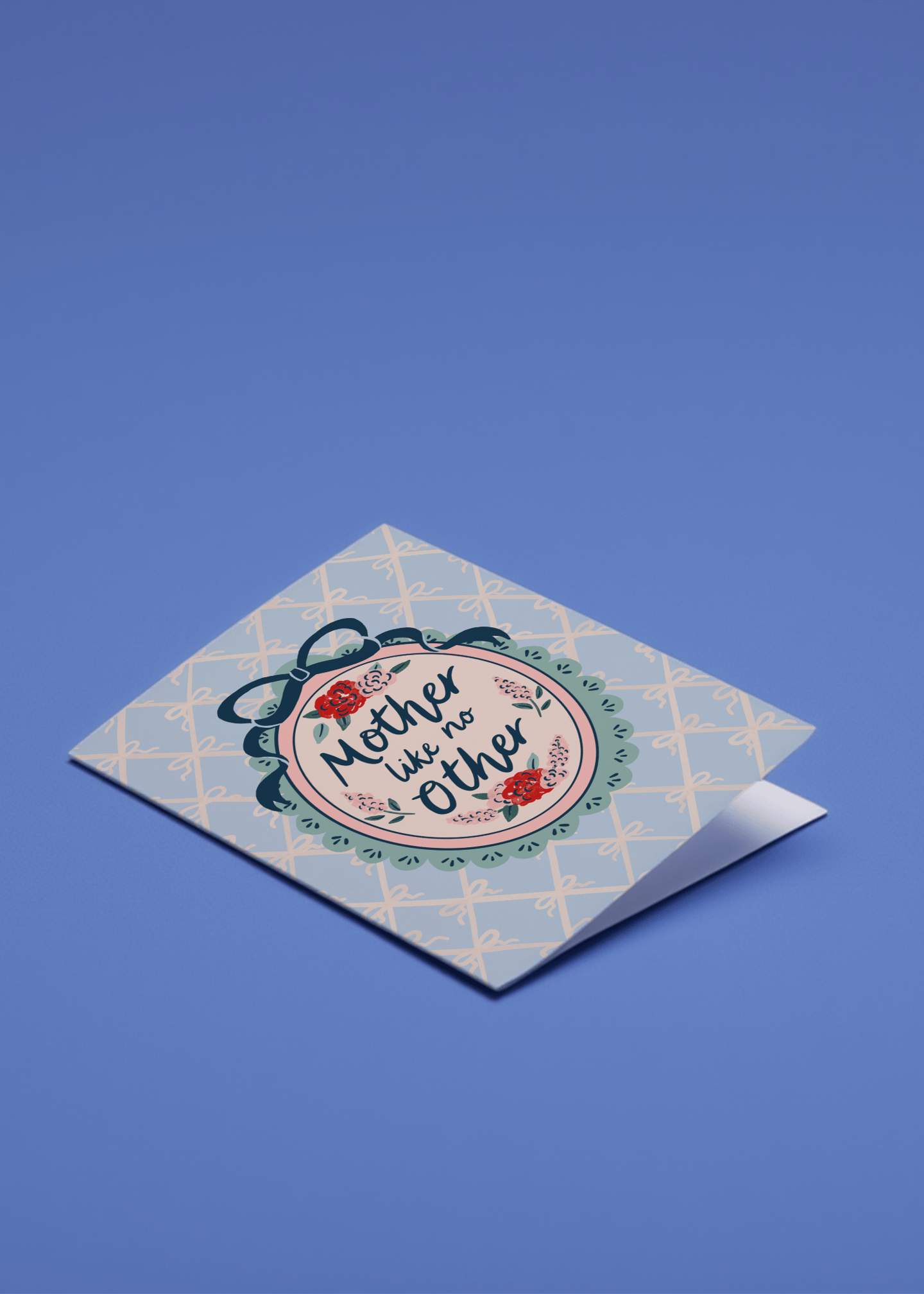 Mother Like No Other Card mockup 1