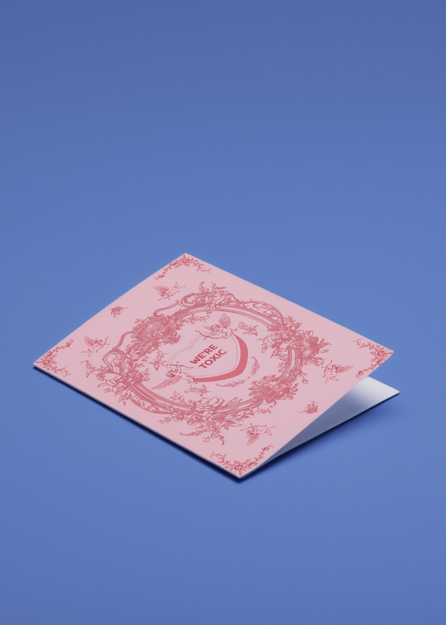 We’re Toxic Love Card mockup 1