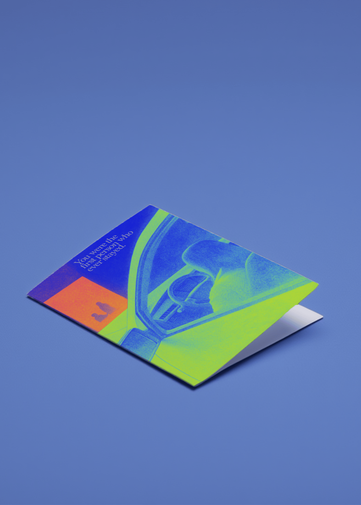 First Person Who Stayed Card mockup 1