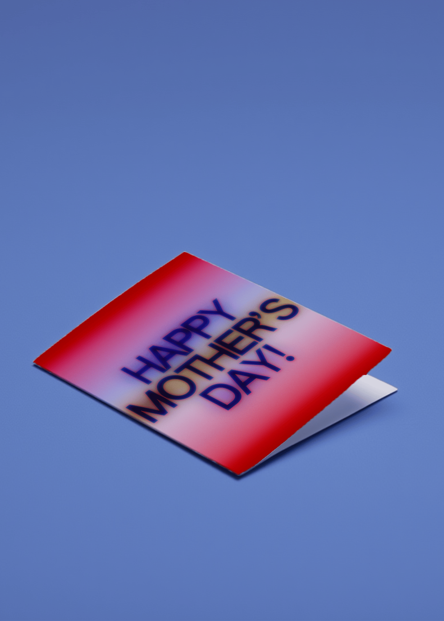 Gradient Glow Mother’s Day Card mockup 1