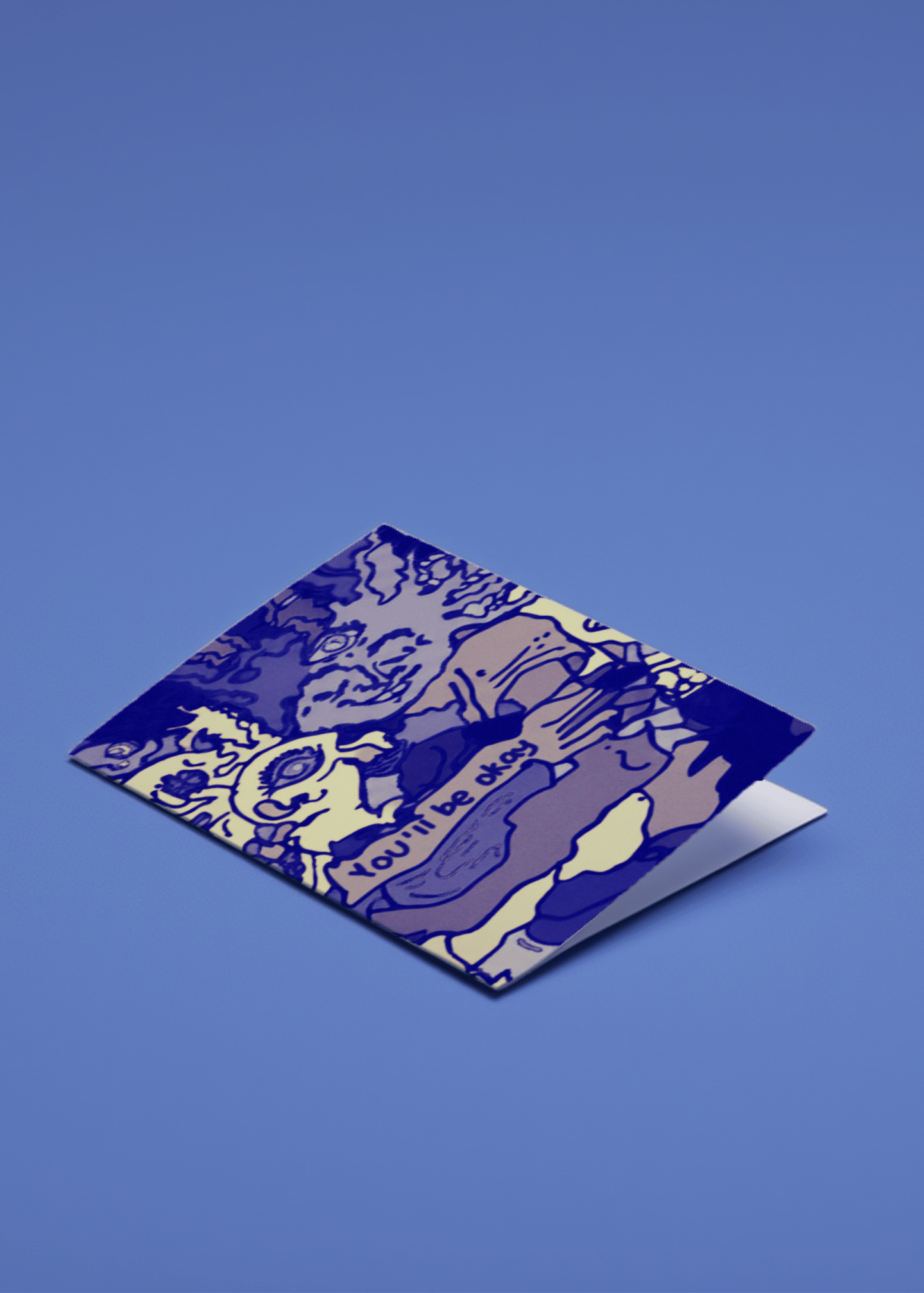 You'll Be Okay Chaos Card mockup 1