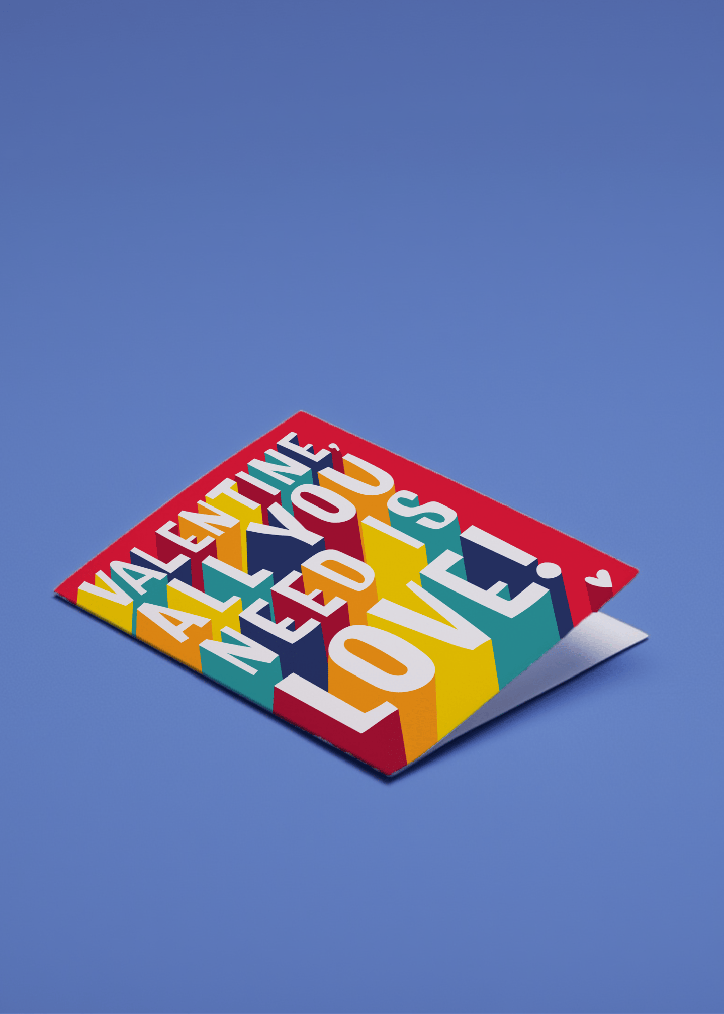 Valentine, All You Need Is Love mockup 1