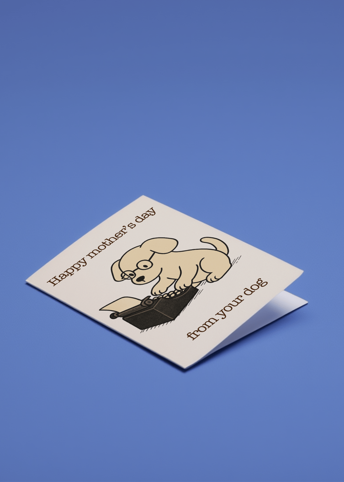 Happy Mother's Day, From Your Dog mockup 1