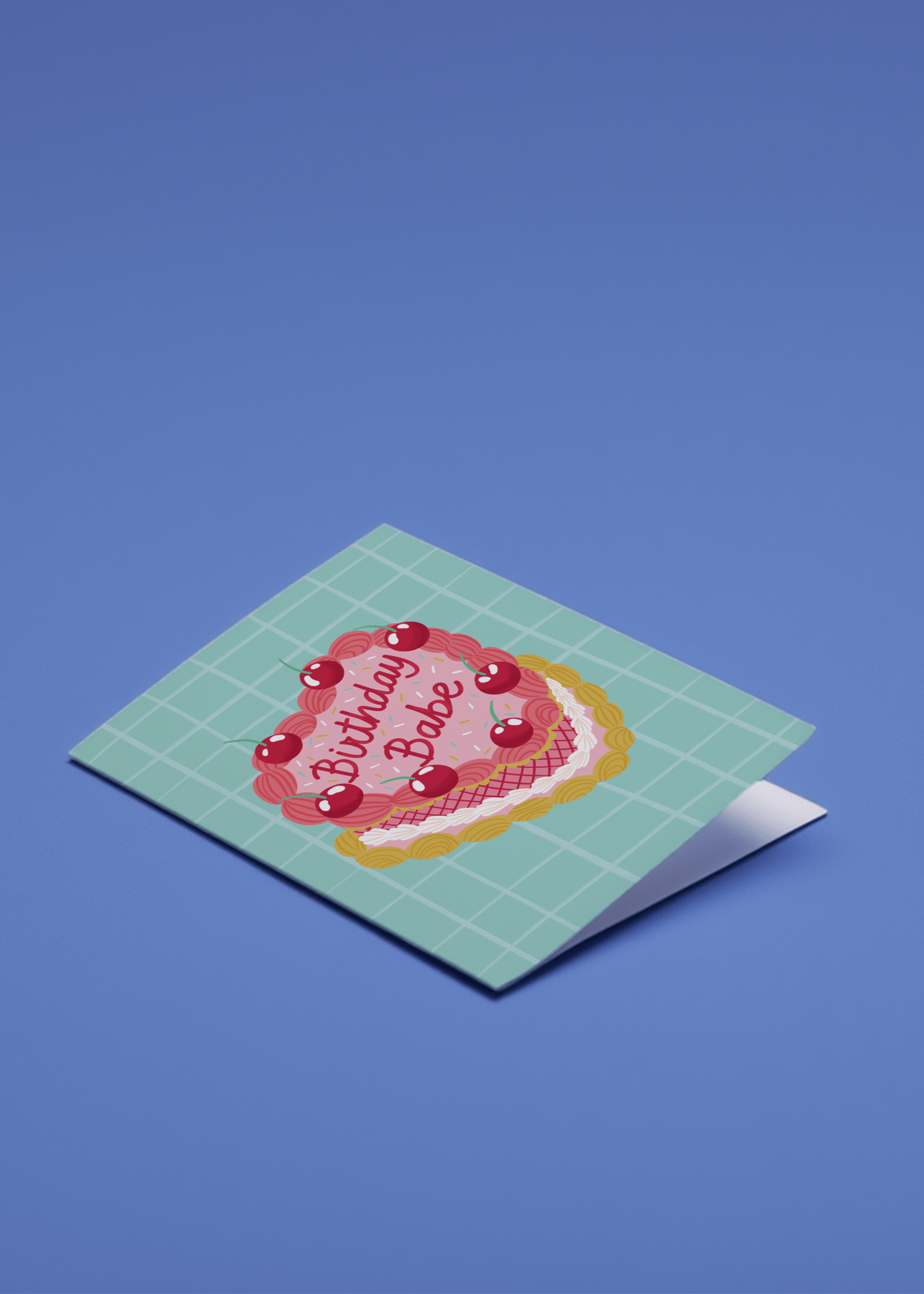 Birthday Babe Cake mockup 1