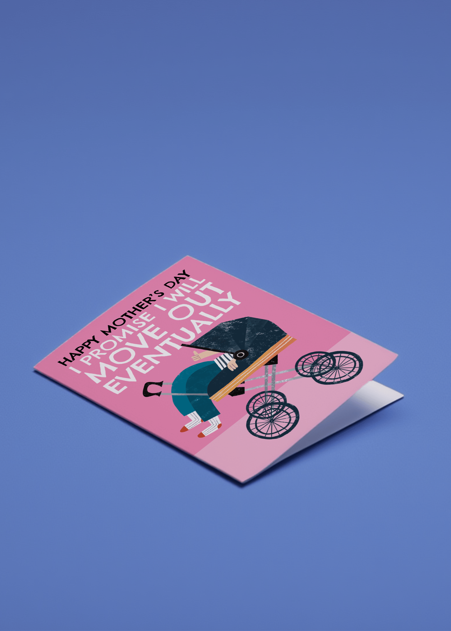 Eventually Moving Out Mother's Day Card mockup 1