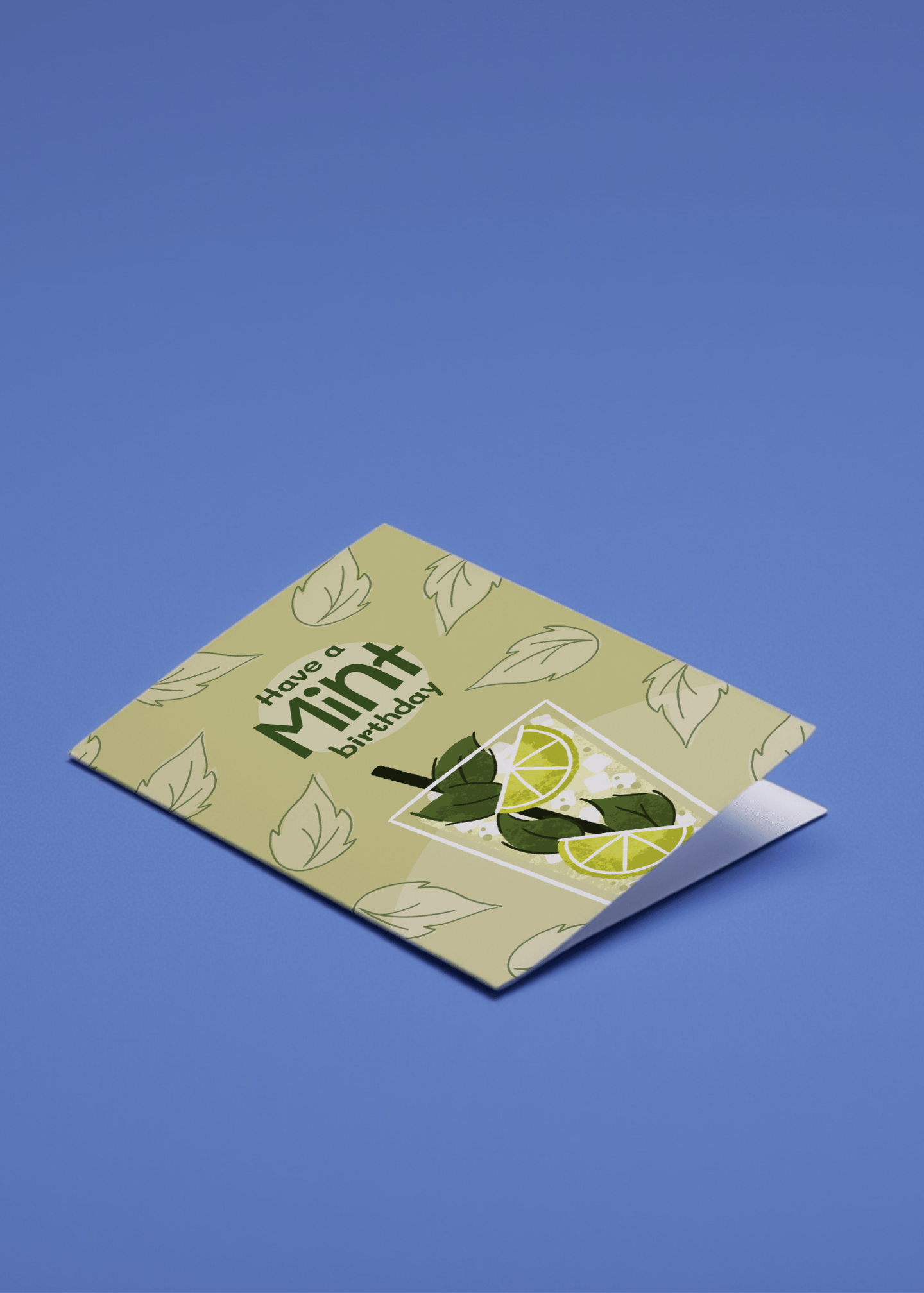 Mint Birthday Mojito mockup 1