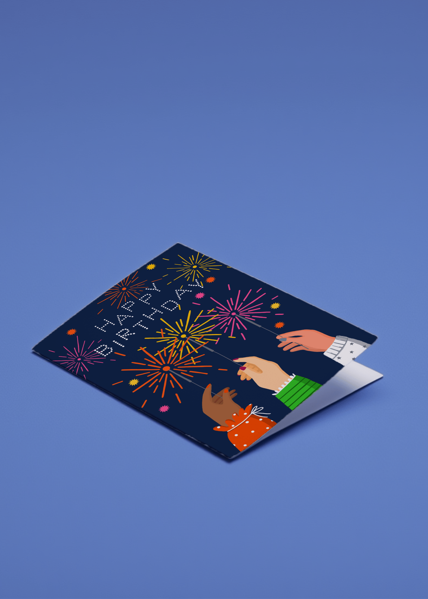Happy Birthday Fireworks mockup 1
