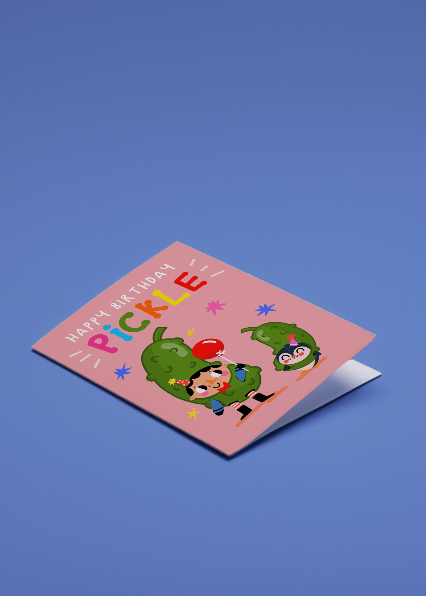 Happy Birthday Pickle mockup 1