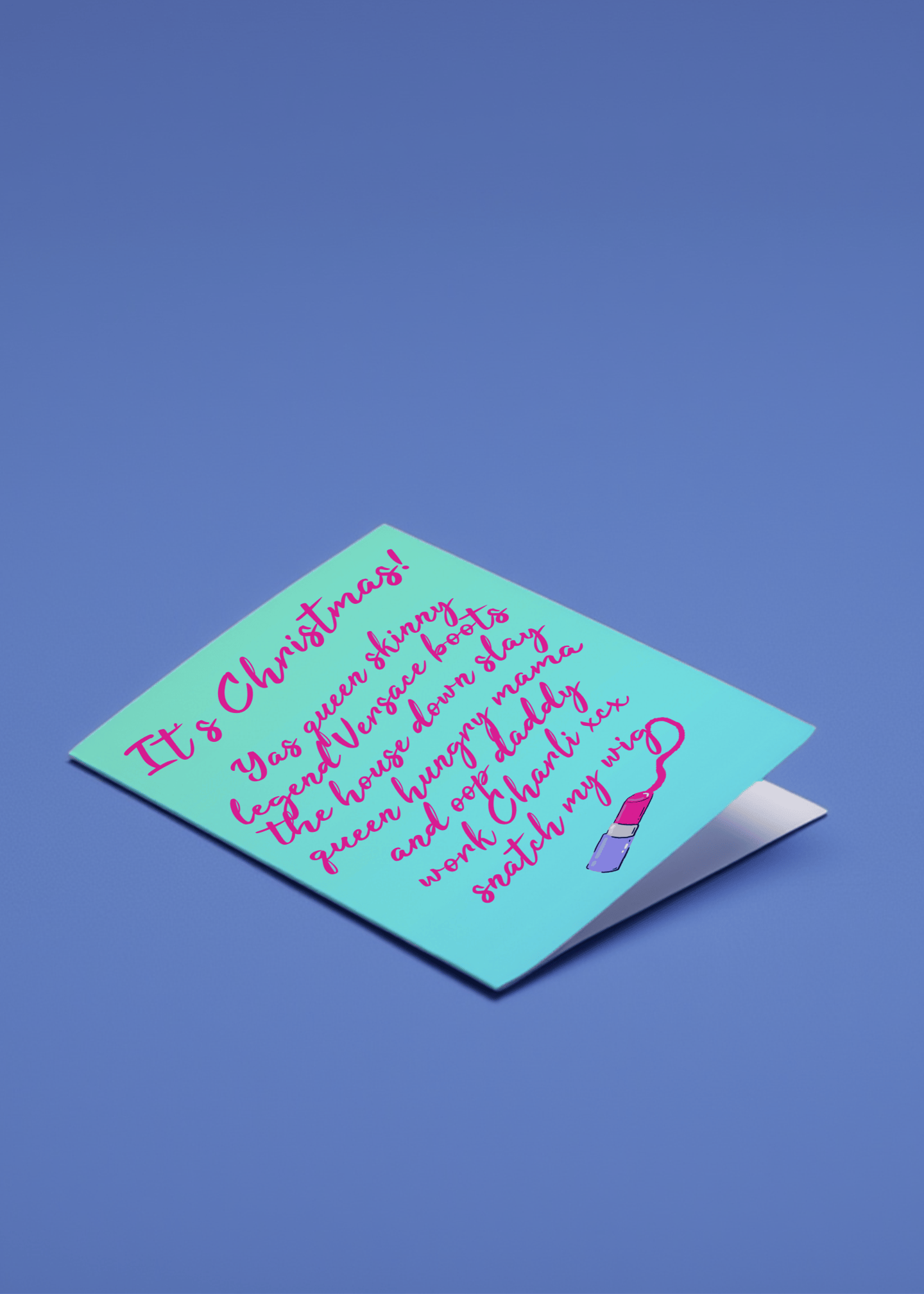 Yas Queen Christmas mockup 1