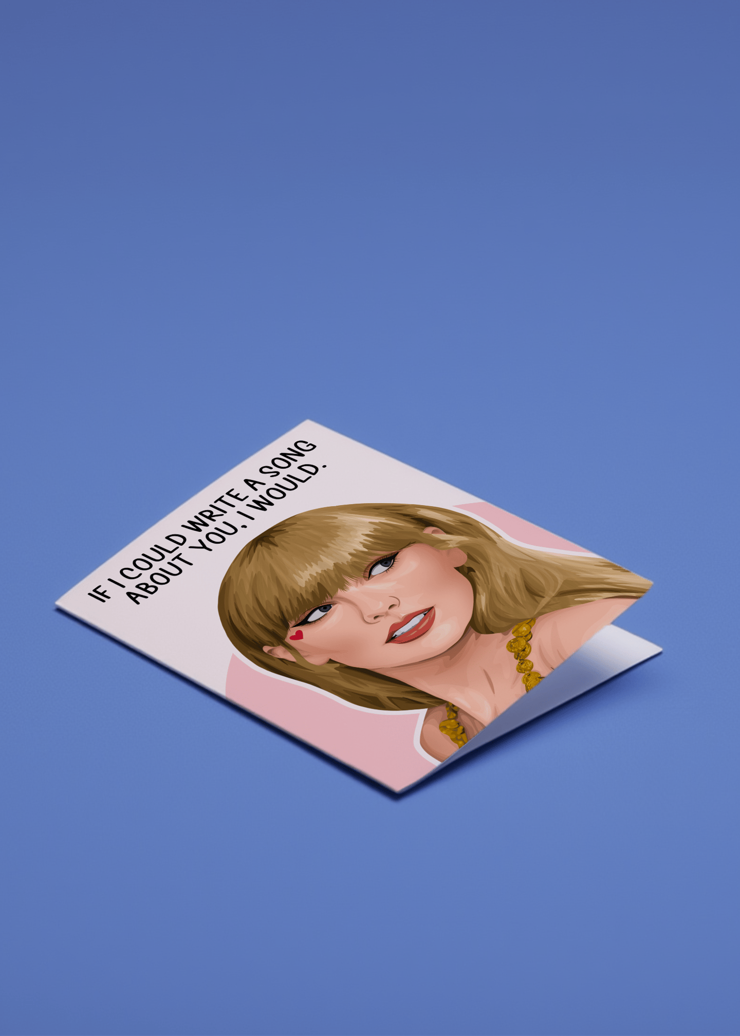 Song-Inspired Valentine's Day Card mockup 1