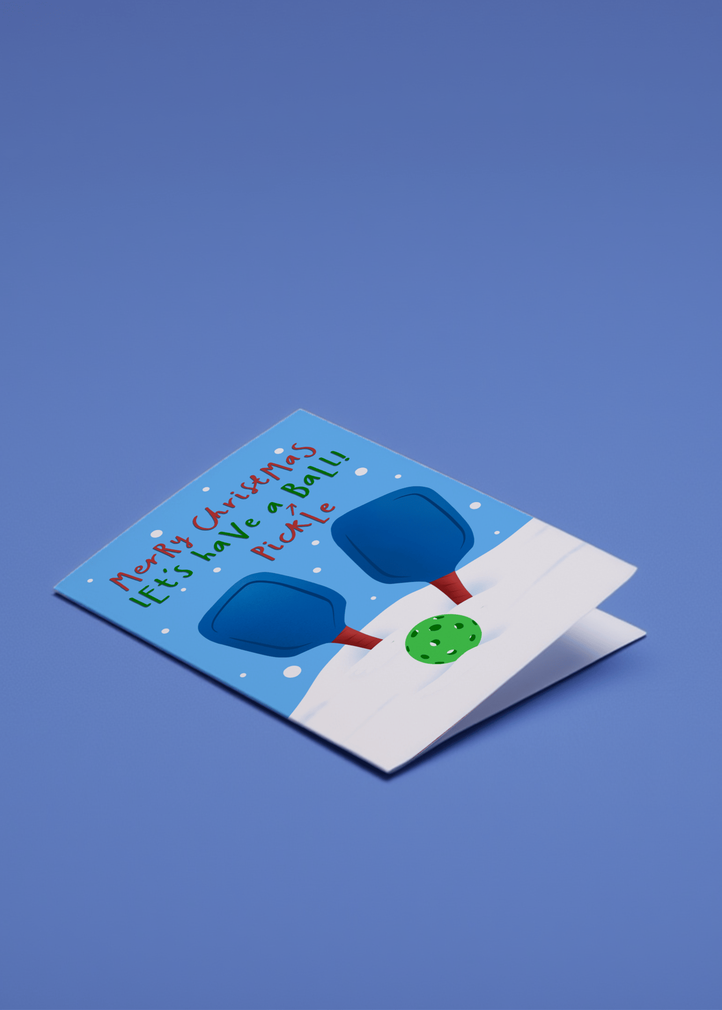 Pickleball Christmas mockup 1