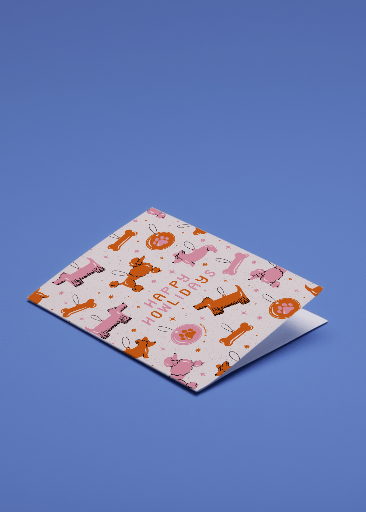 Happy Howlidays Dogs mockup 1