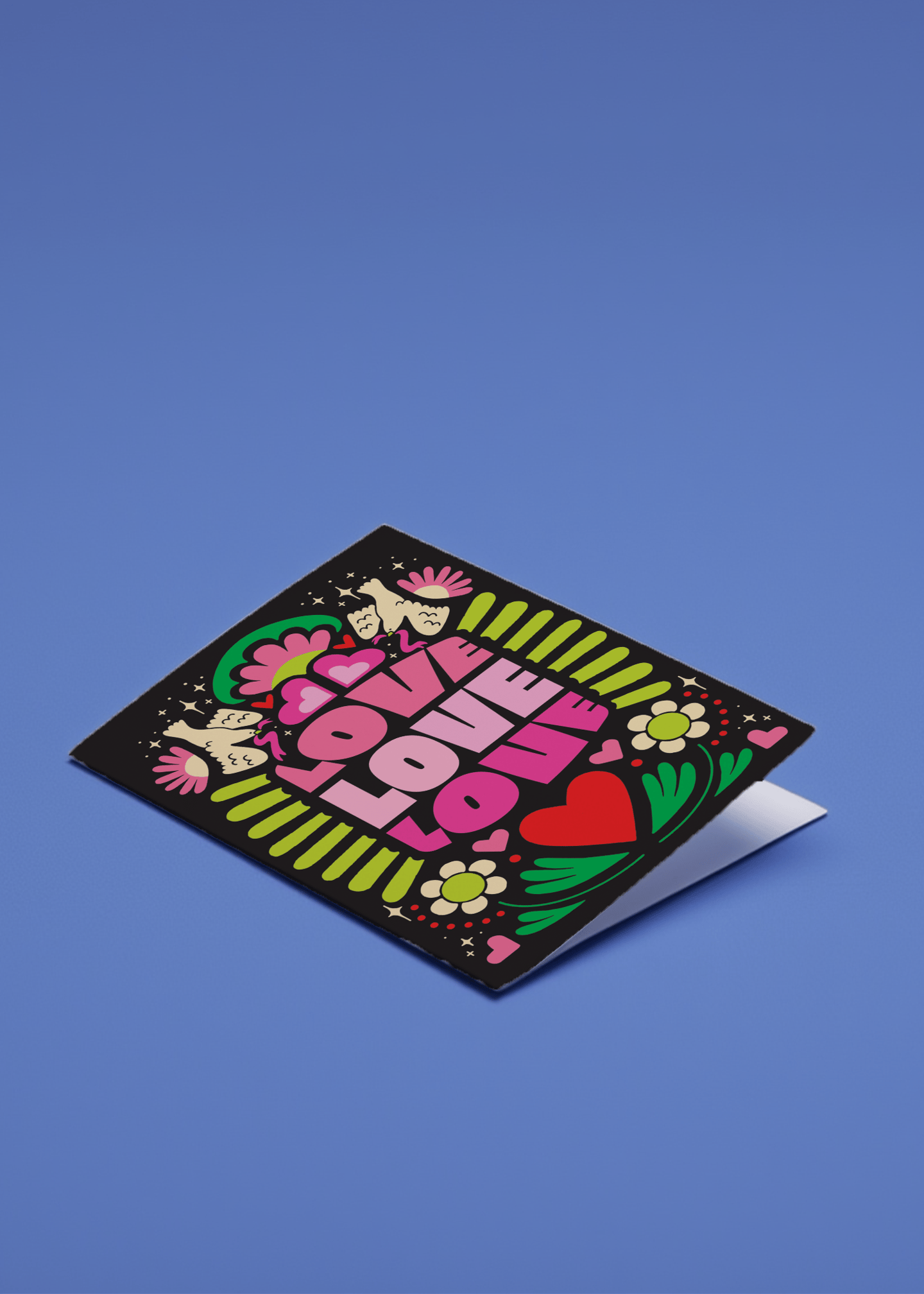 Love Love Love Vibrant Valentine's Day mockup 1