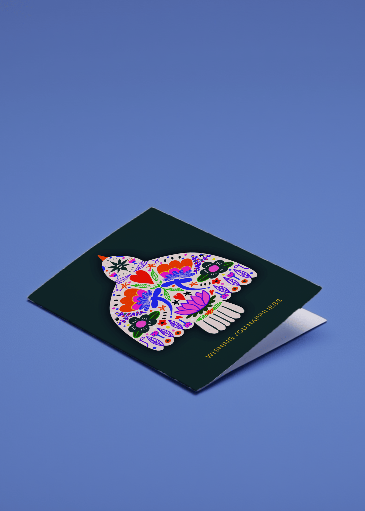 Wishing You Happiness Dove mockup 1