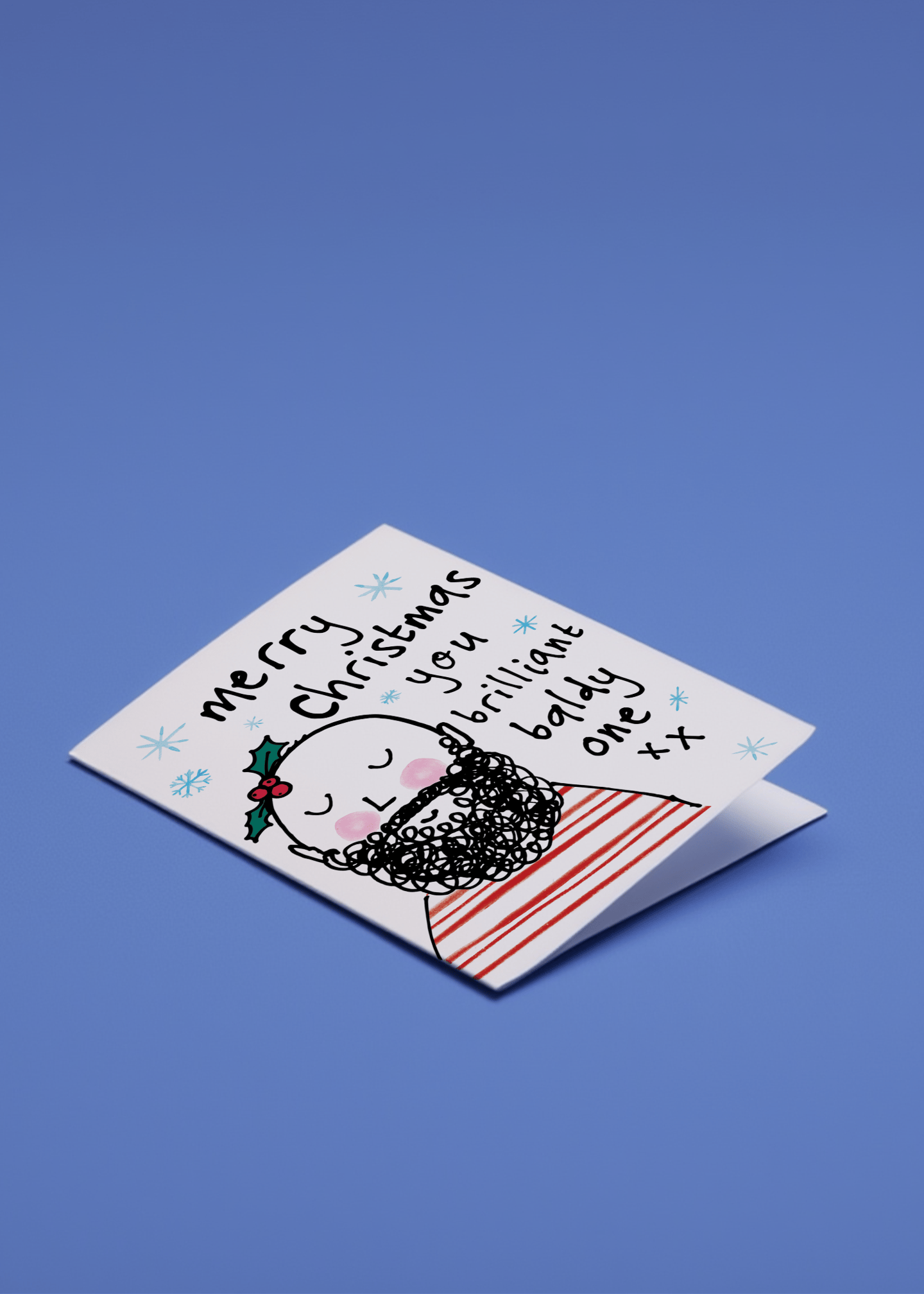 Brilliant Baldy Christmas mockup 1