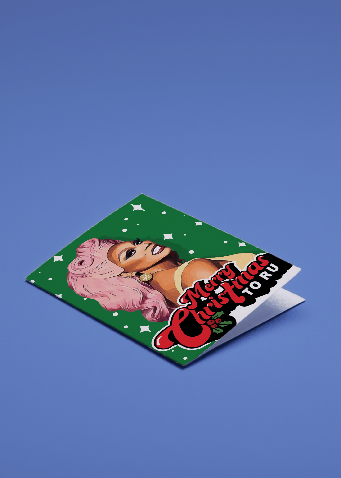 RuPaul Christmas mockup 1