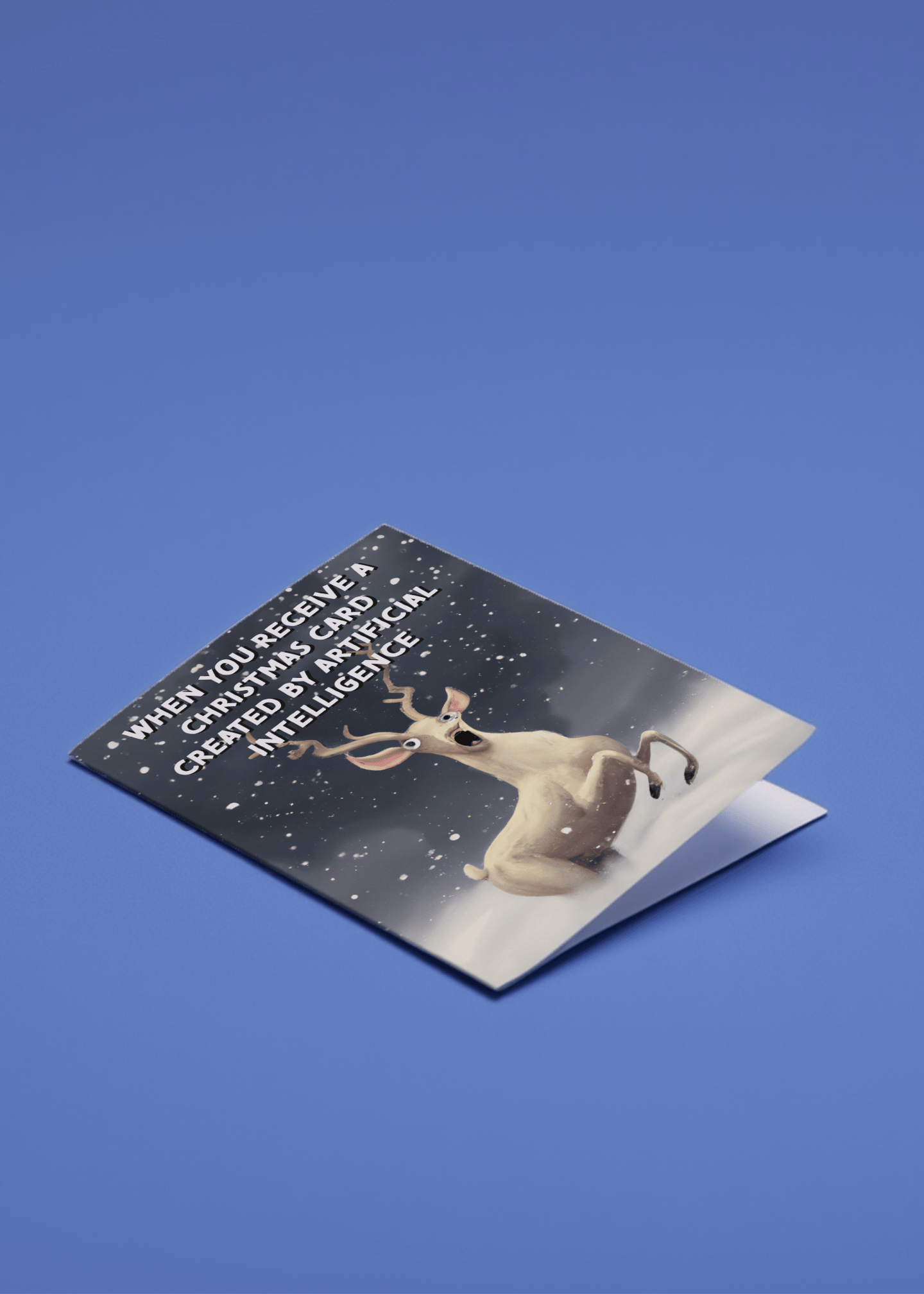 AI-Generated Christmas Card Surprise mockup 1