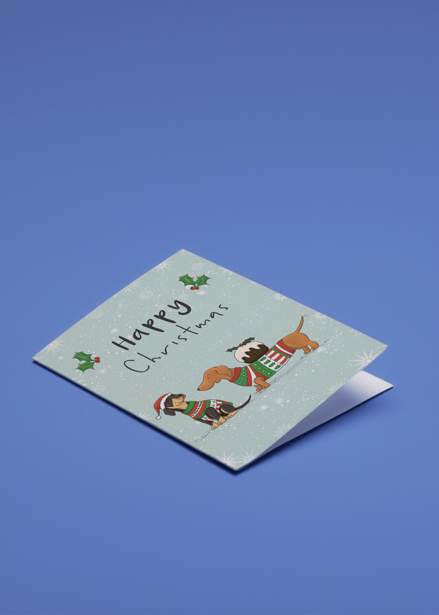 Christmas Dogs in Festive Sweaters mockup 1