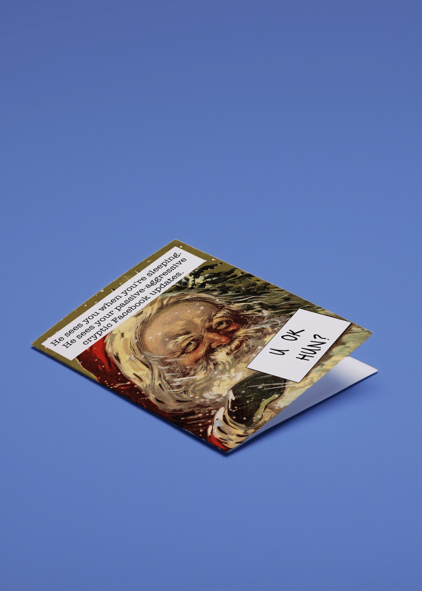 Santa's Watching You When You're Sleeping mockup 1