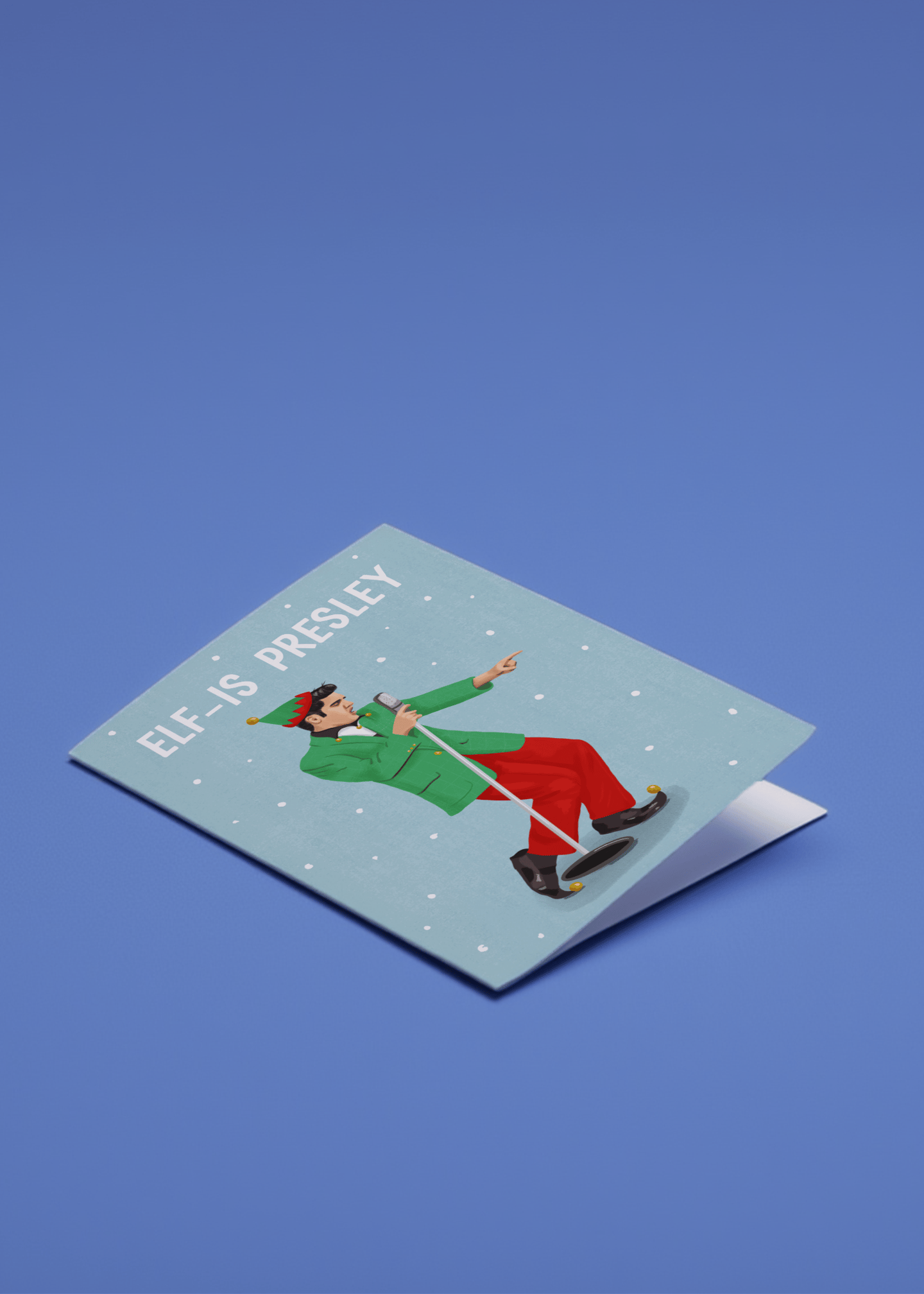 Elf-is Presley Christmas mockup 1