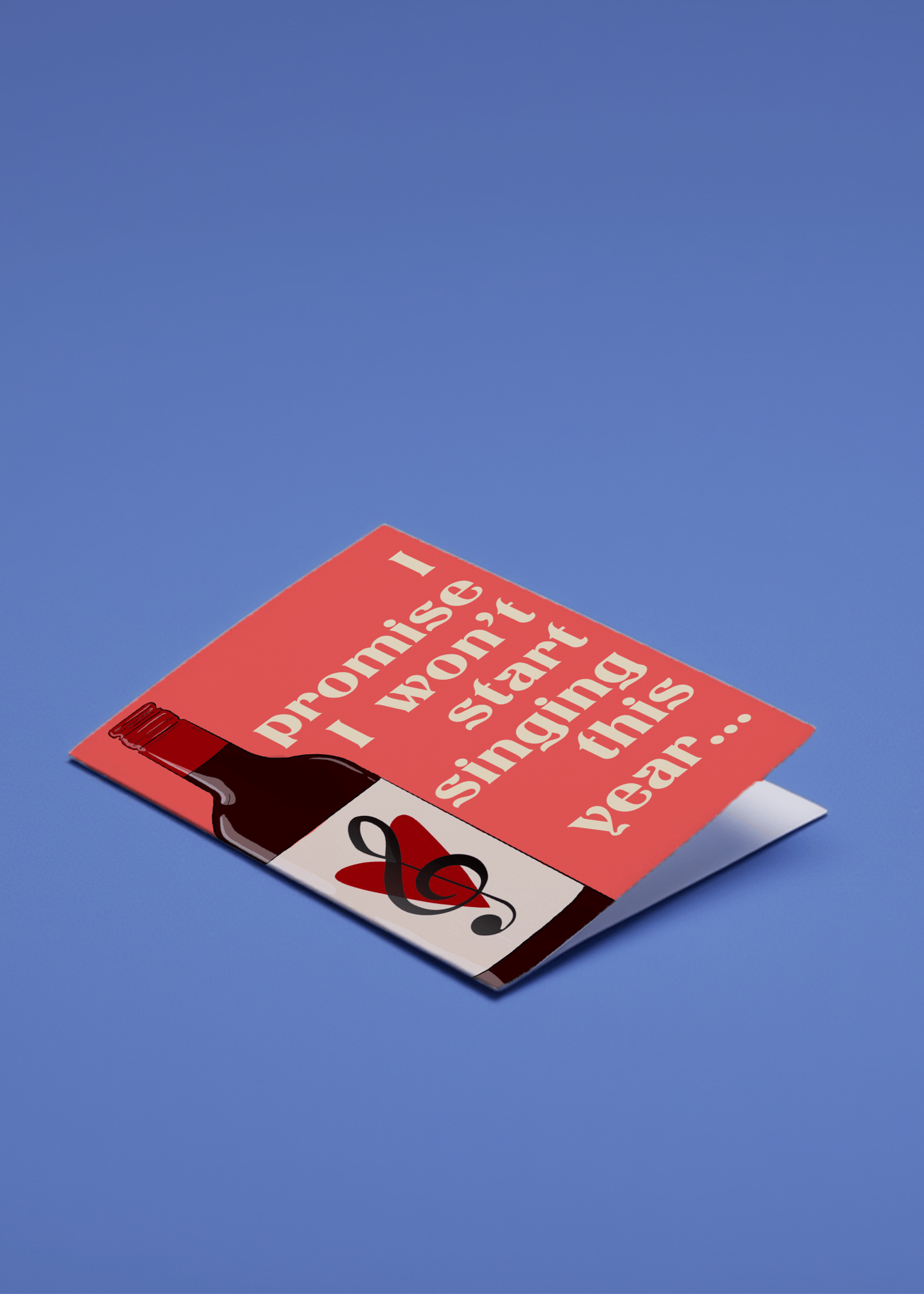 I Promise I Won’t Start Singing mockup 1
