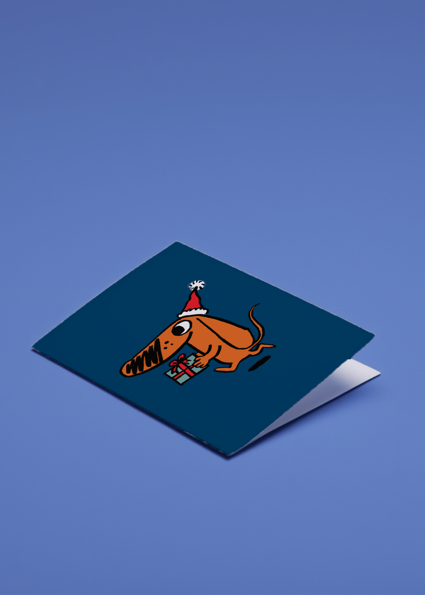 Puppy With a Present mockup 1