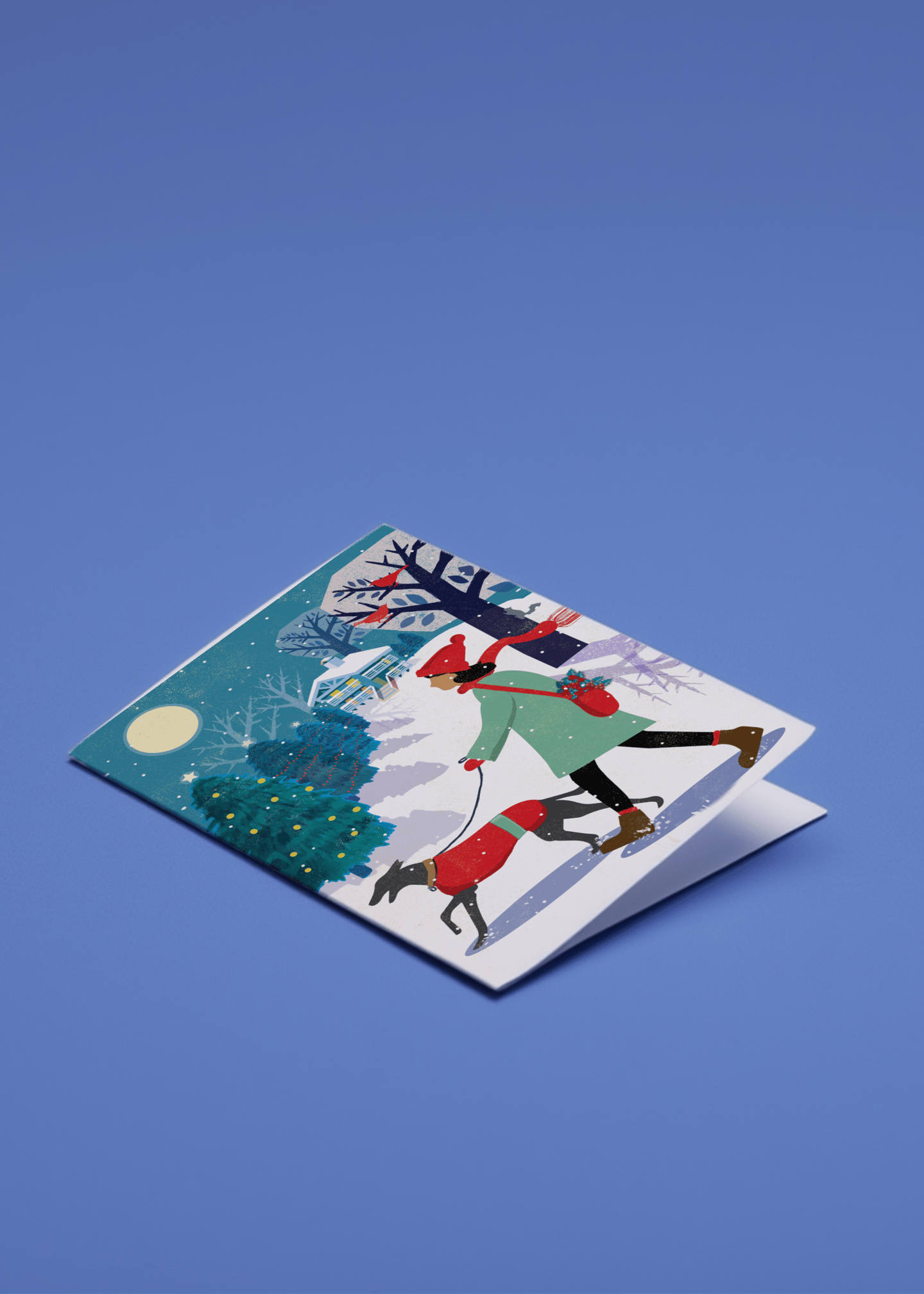 Christmas Dog Walk mockup 1