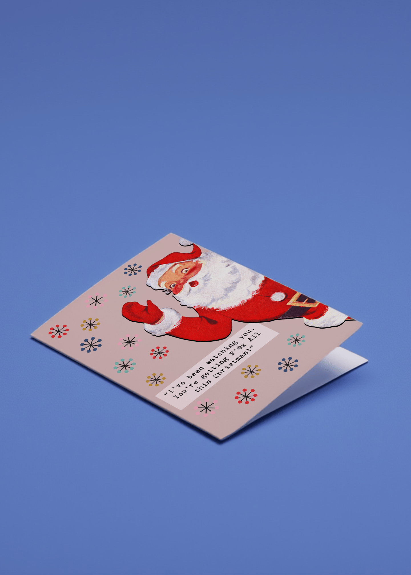 Santa's Watching This Christmas mockup 1