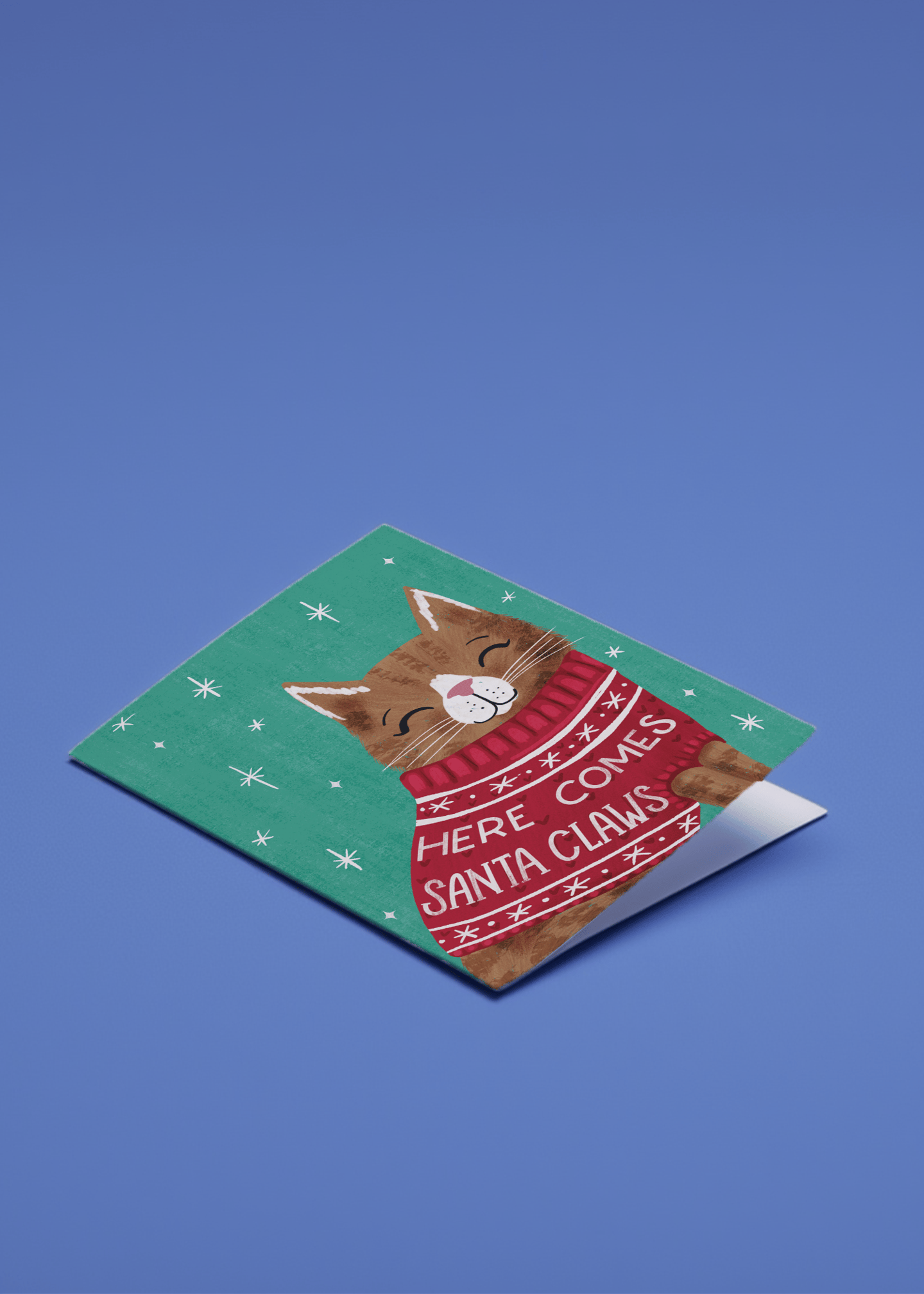 Here Comes Santa Claws mockup 1
