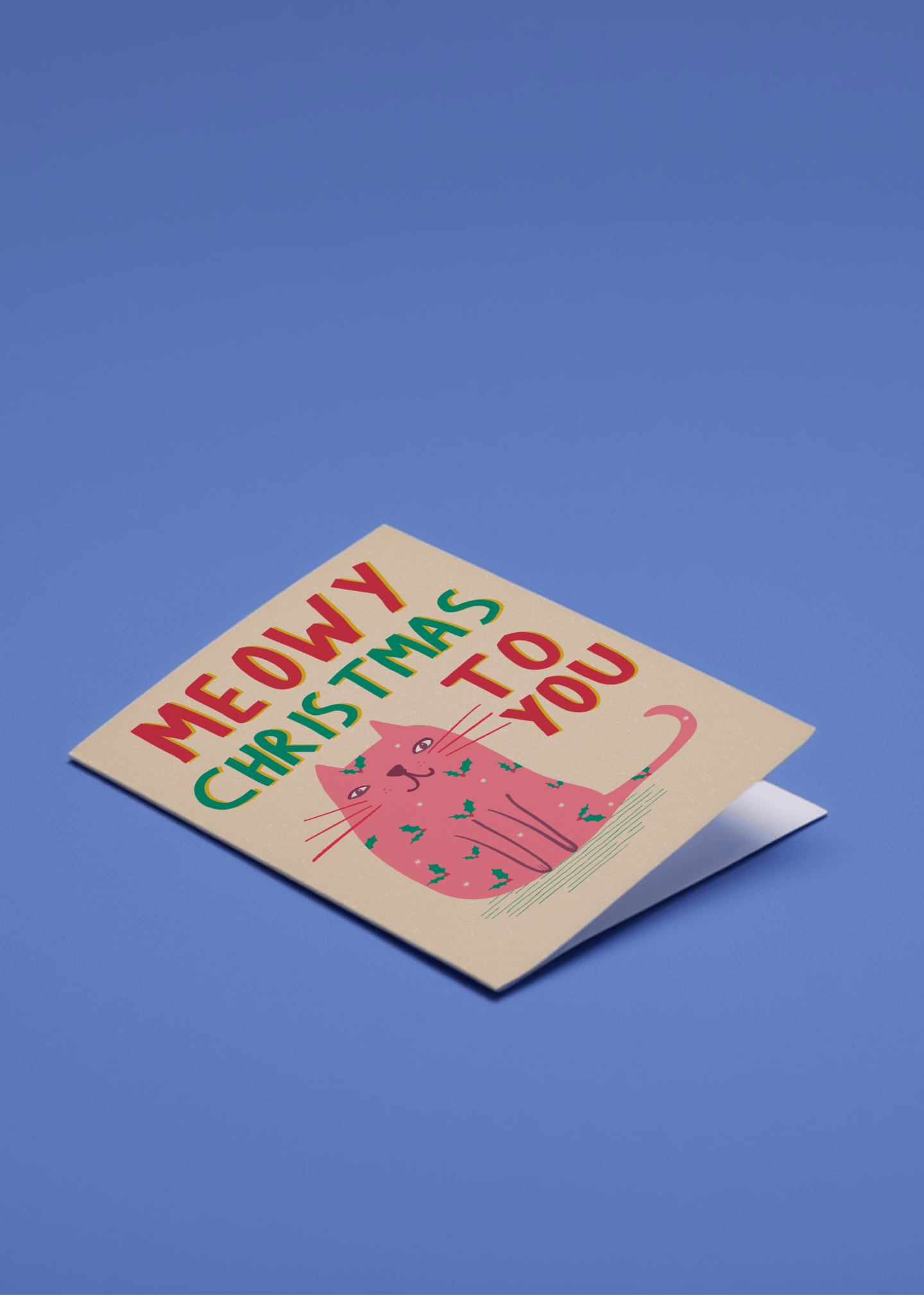 Meowy Christmas to You mockup 1