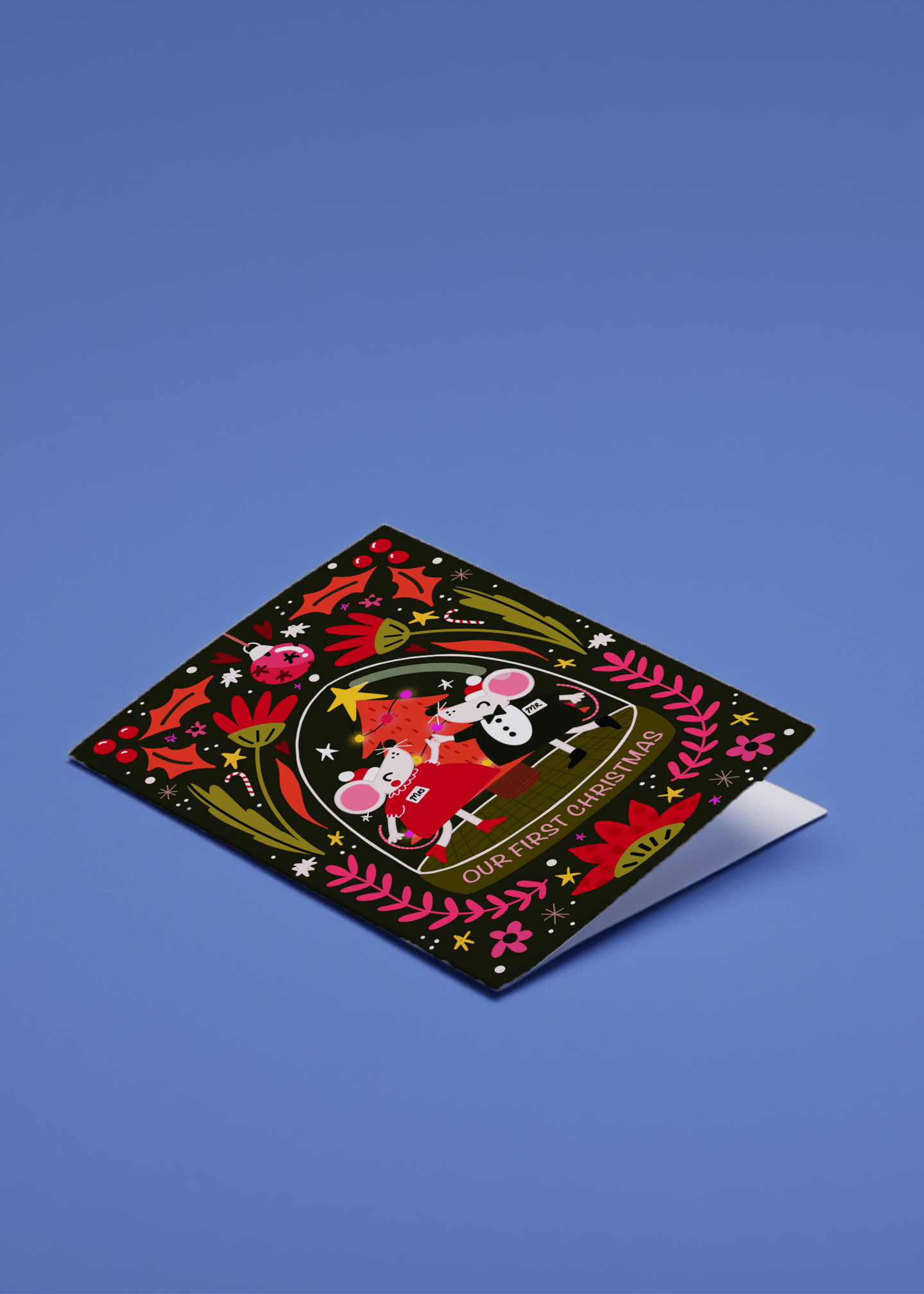 Our First Christmas mockup 1