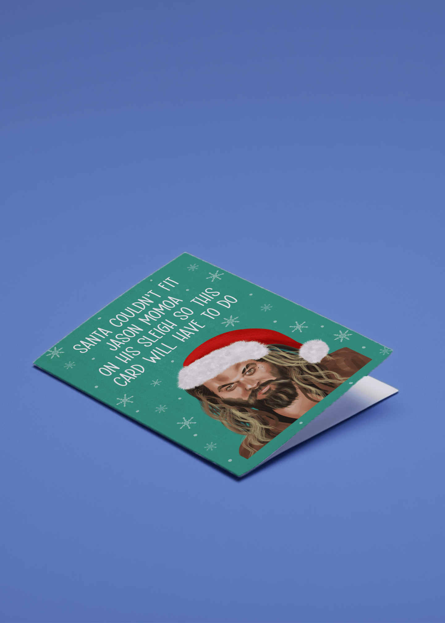Santa's Jason Momoa Surprise mockup 1