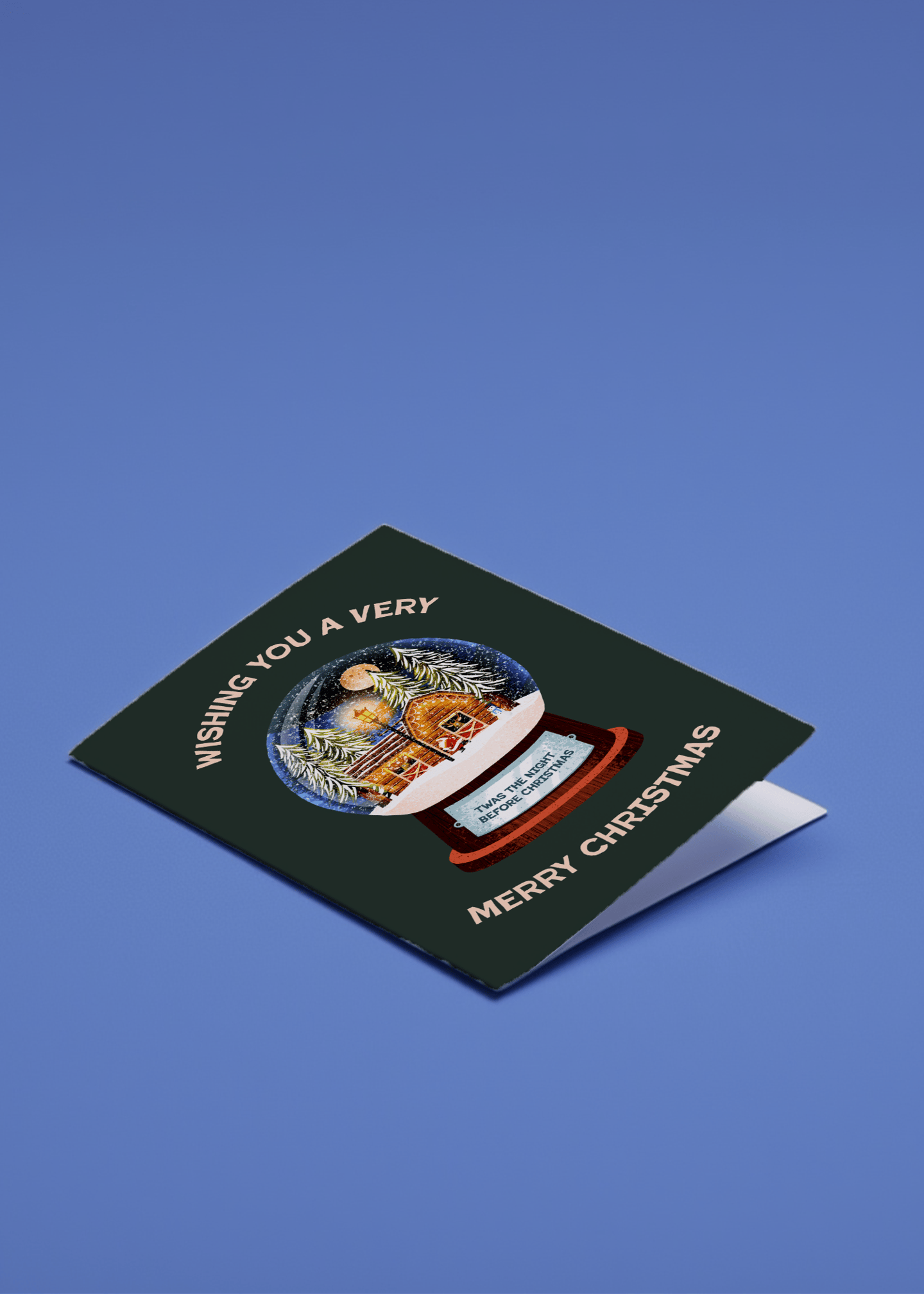 Wishing You a Very Merry Christmas mockup 1