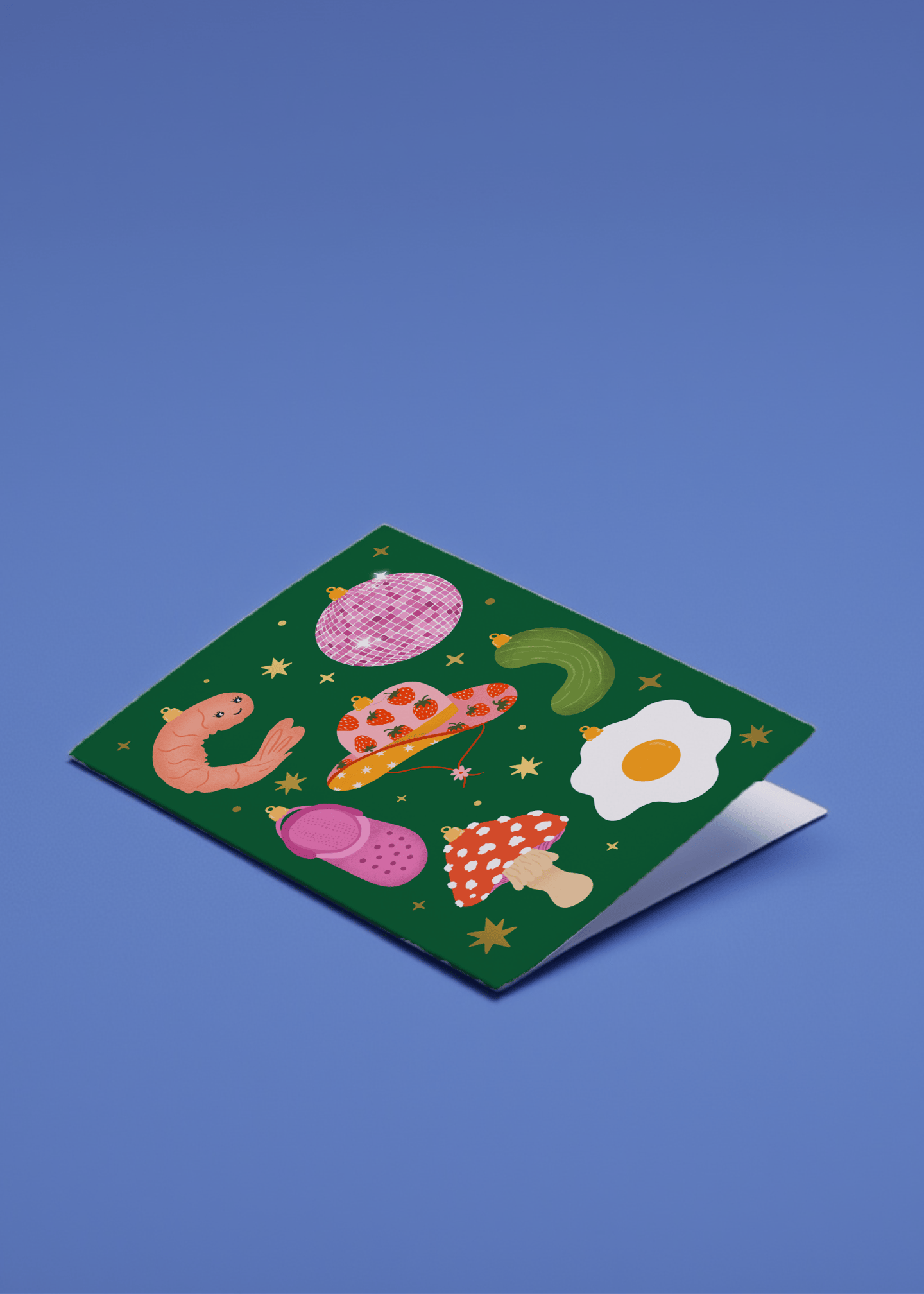 Quirky Christmas Ornaments mockup 1
