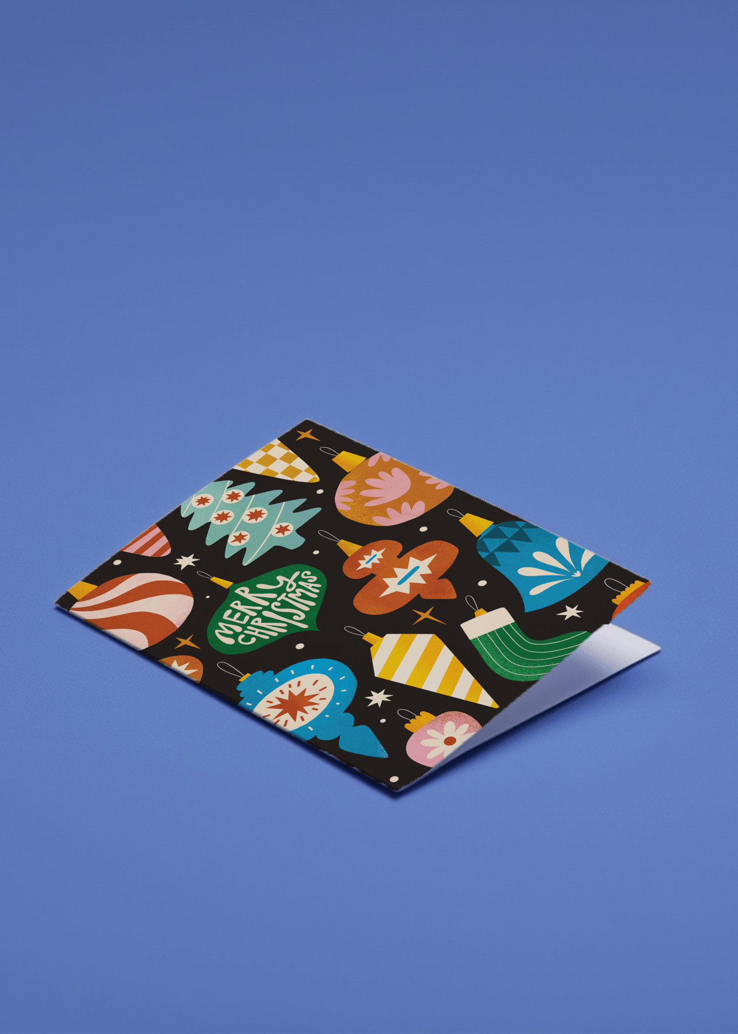 Merry Christmas Ornaments mockup 1