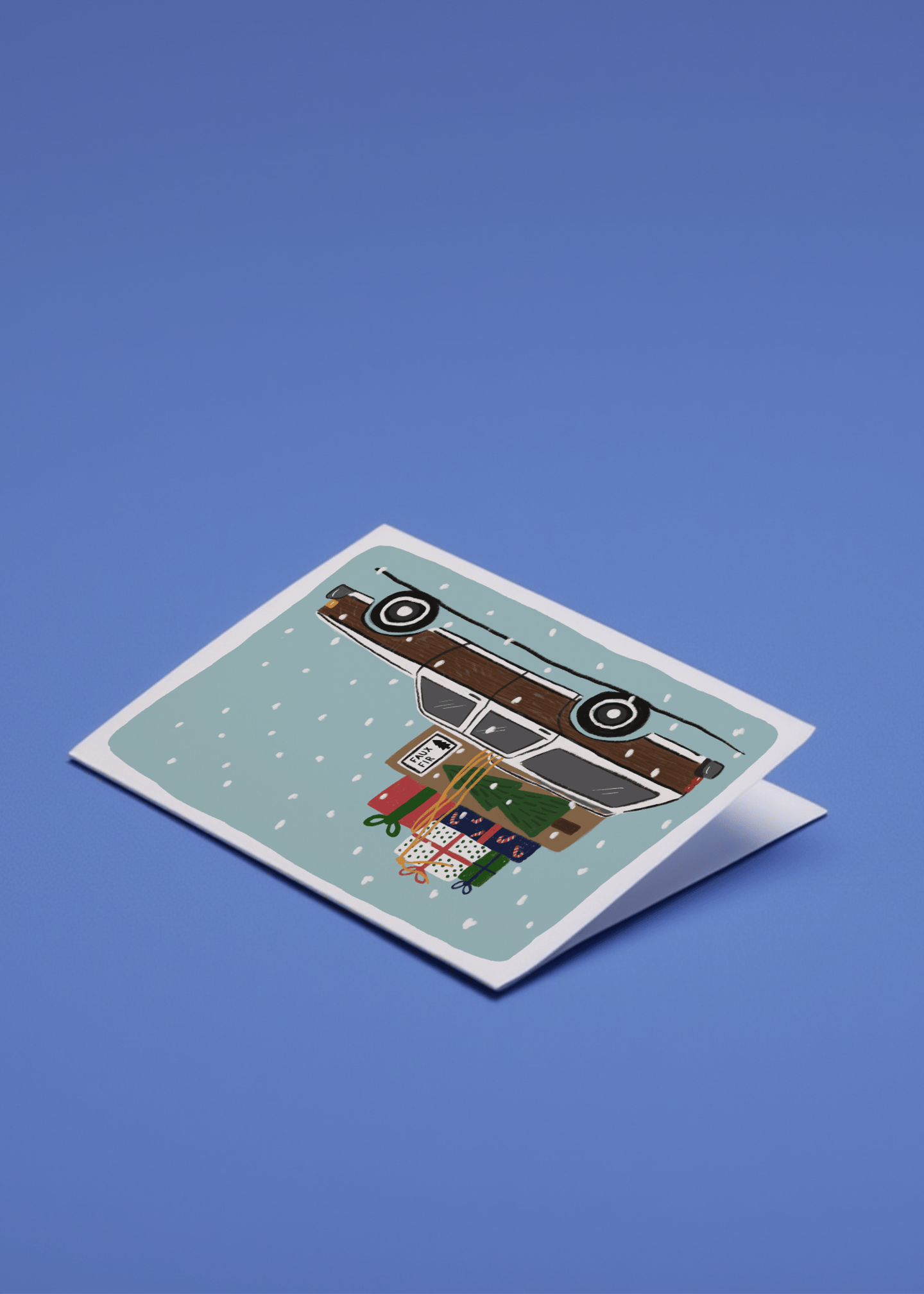 Station Wagon with Faux Fir mockup 1