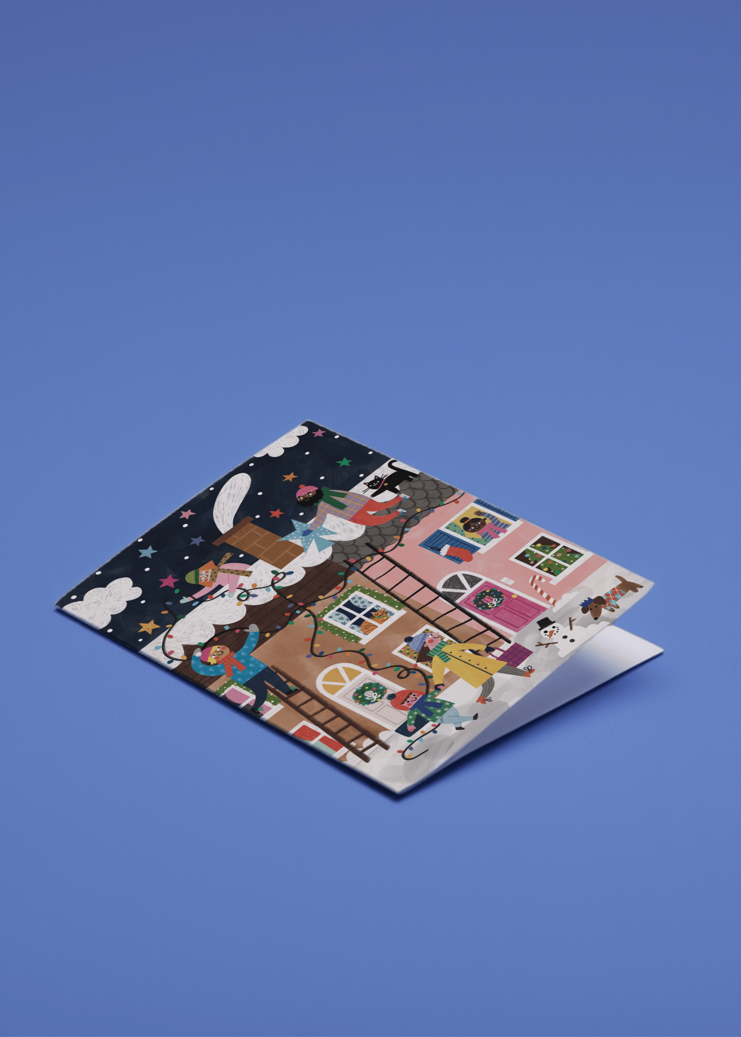 Festive Street Scene mockup 1