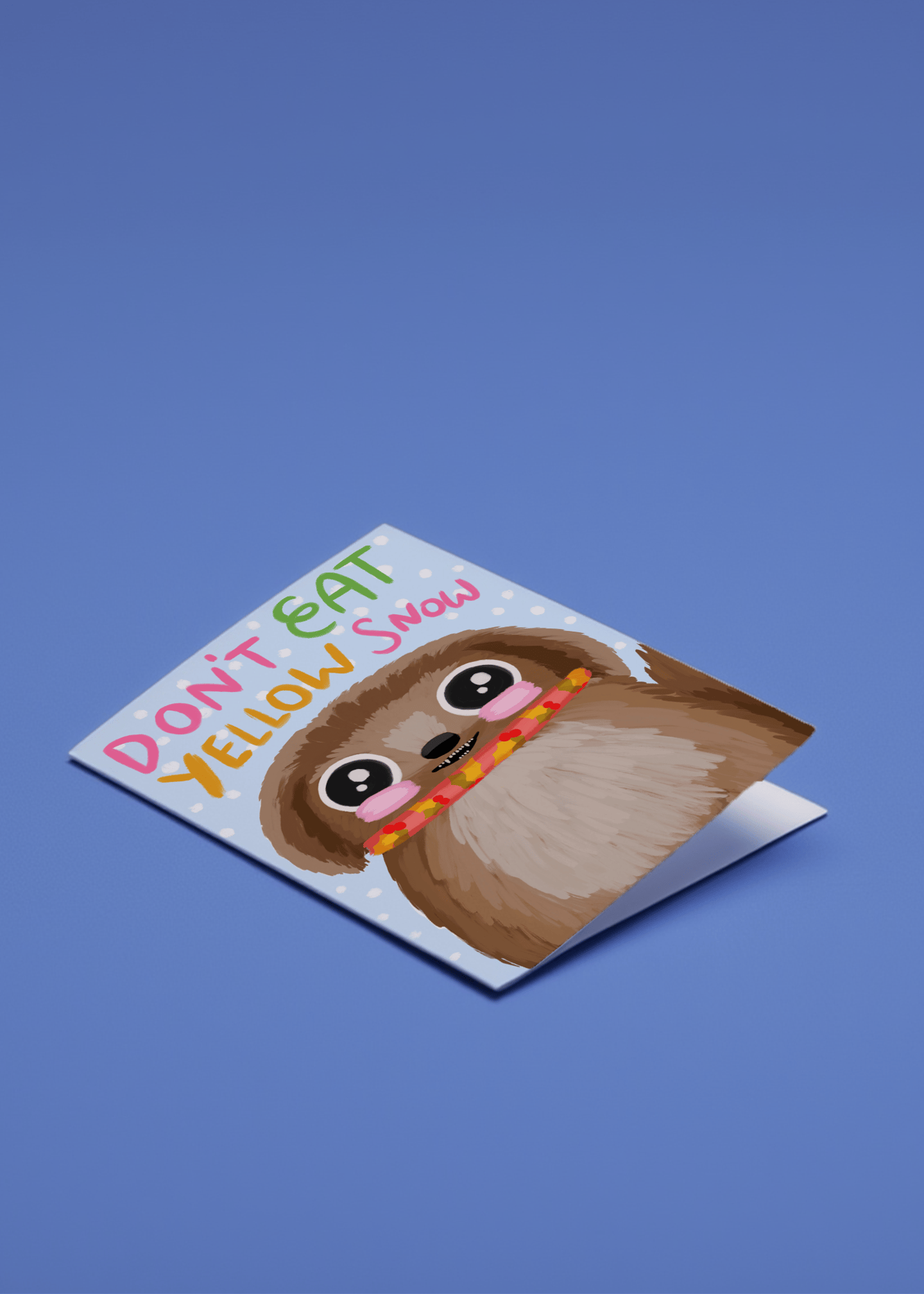 Don't Eat Yellow Snow mockup 1