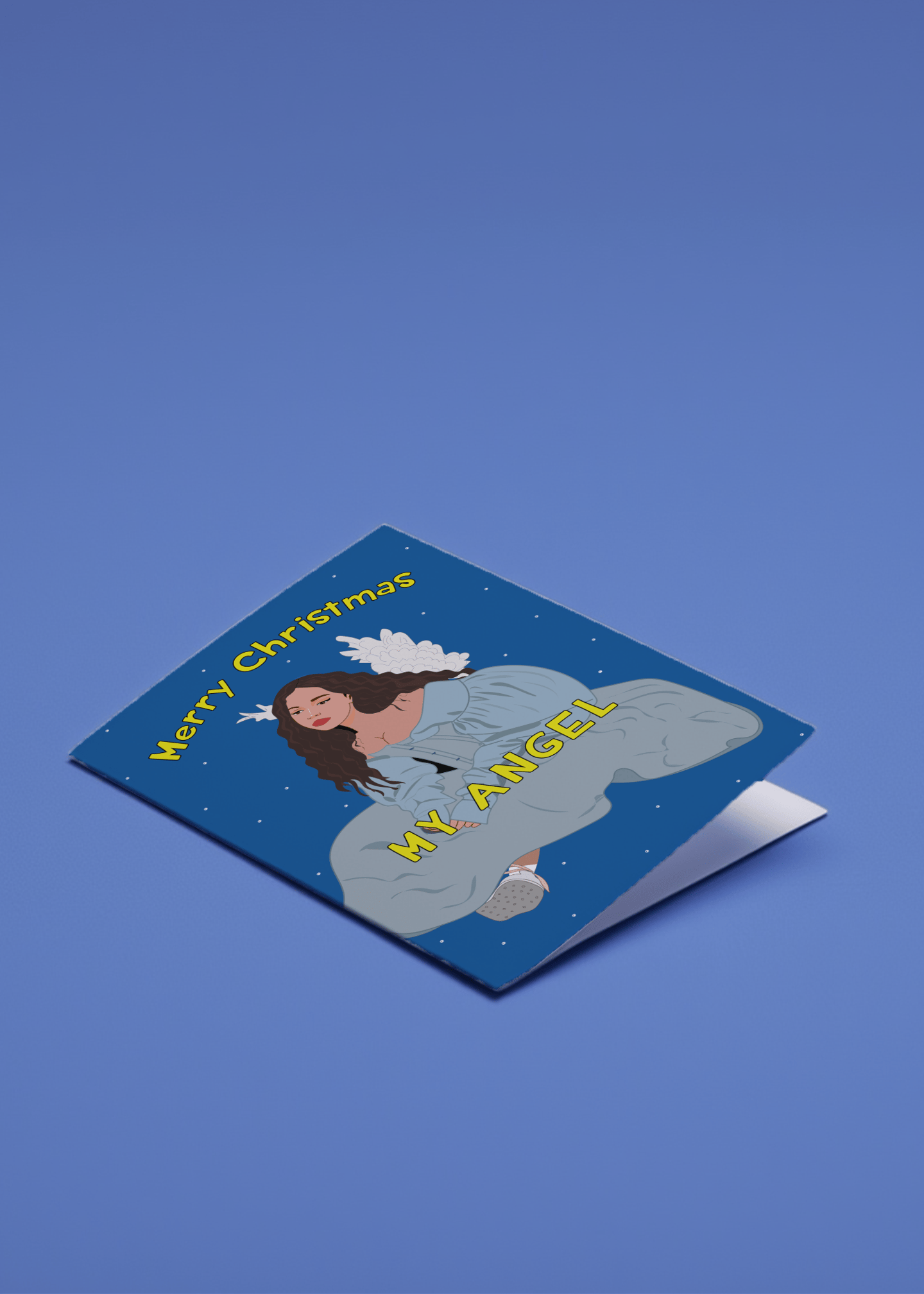 Merry Christmas My Angel Card mockup 1