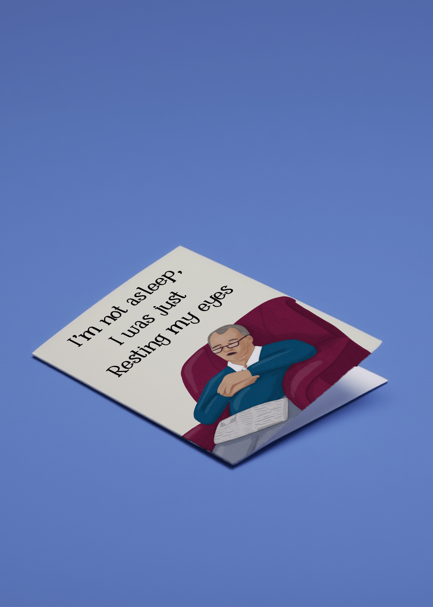 Just Resting My Eyes mockup 1