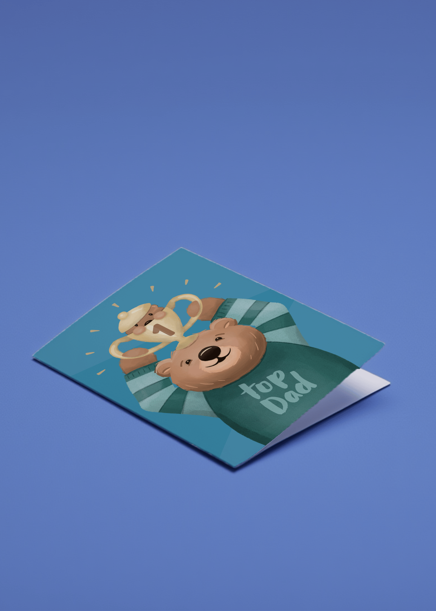 Top Dad Bear Trophy mockup 1